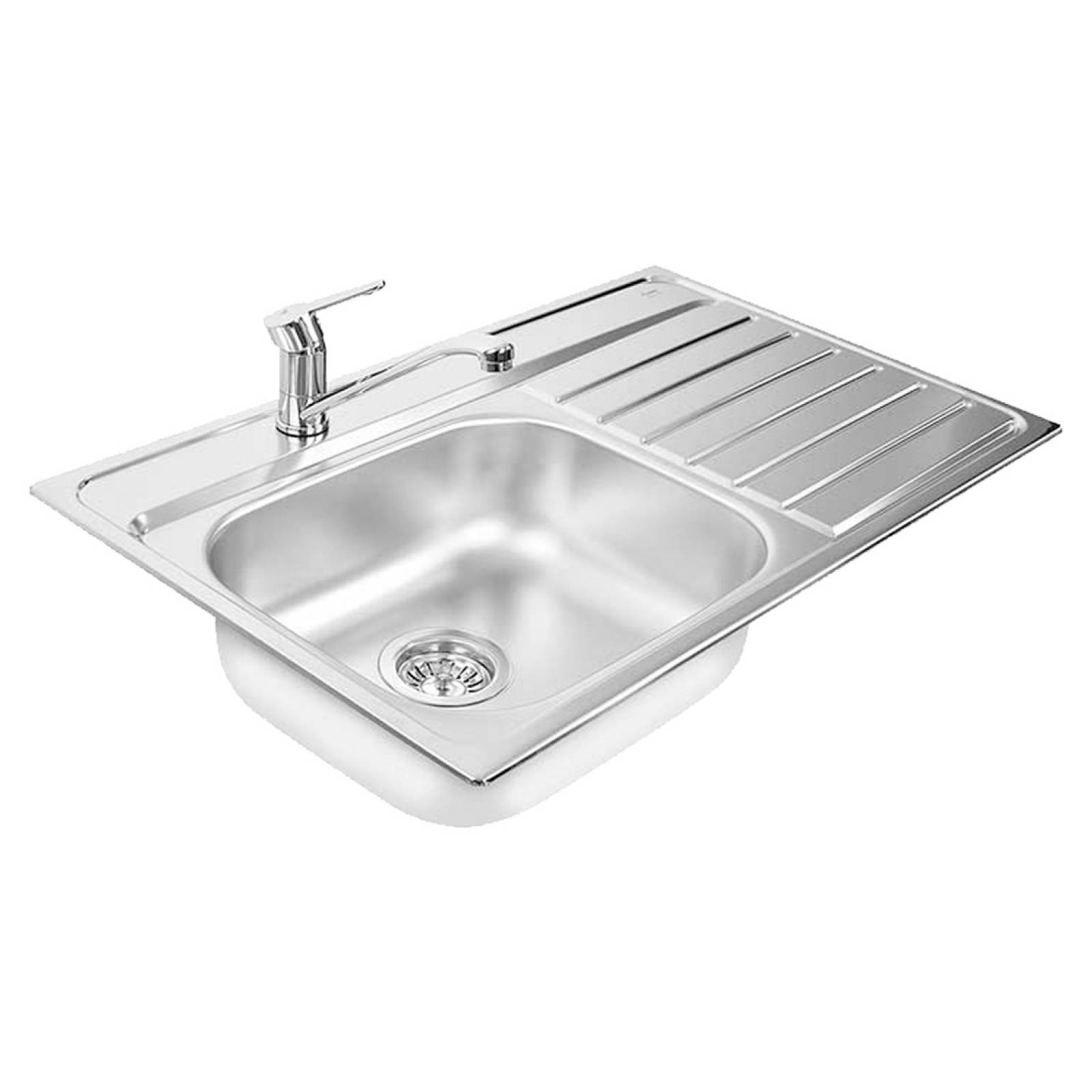 Fregadero Tarja Escurridero Derecho 80 x 51 cm Teka