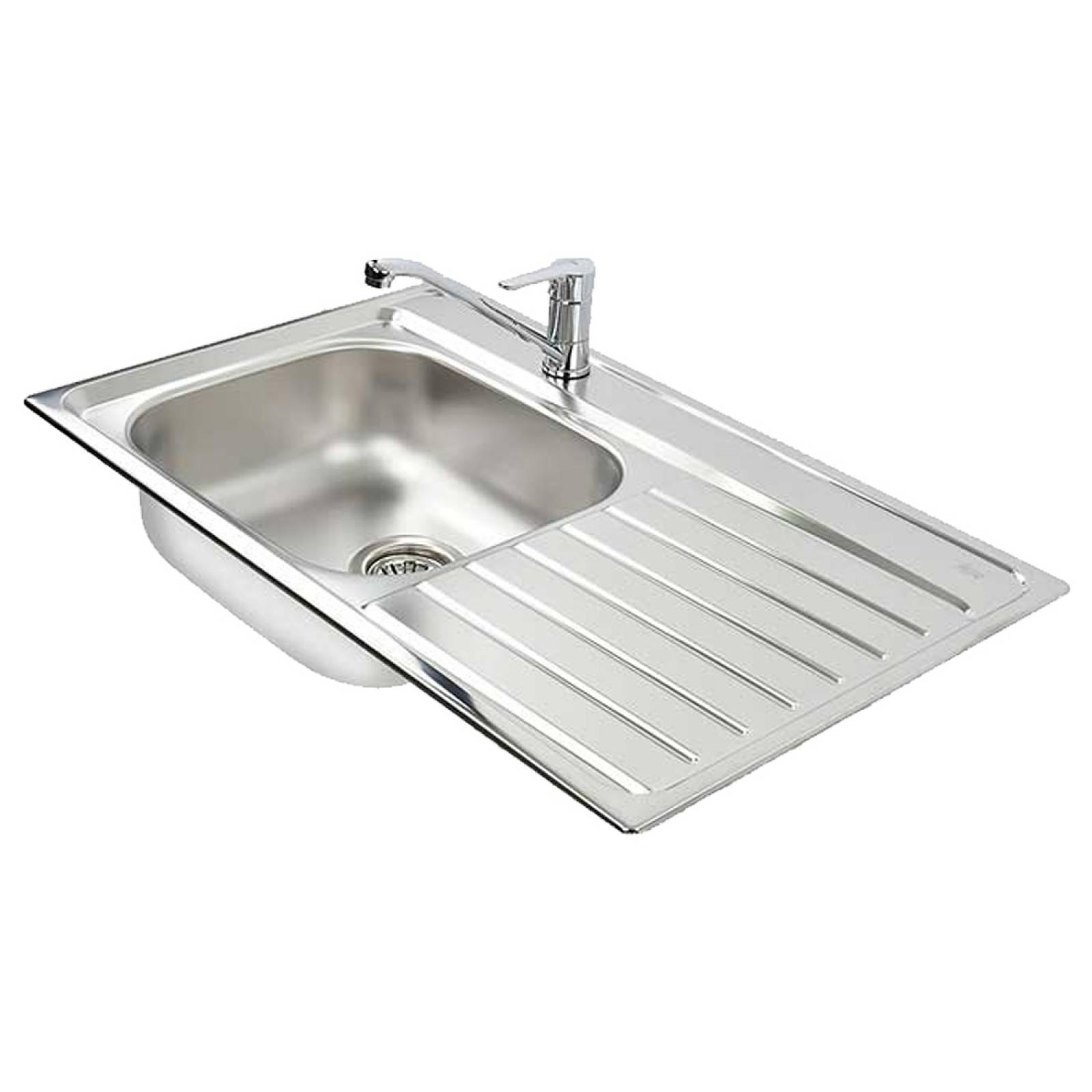 Fregadero Tarja Escurridero Derecho 80 x 51 cm Teka