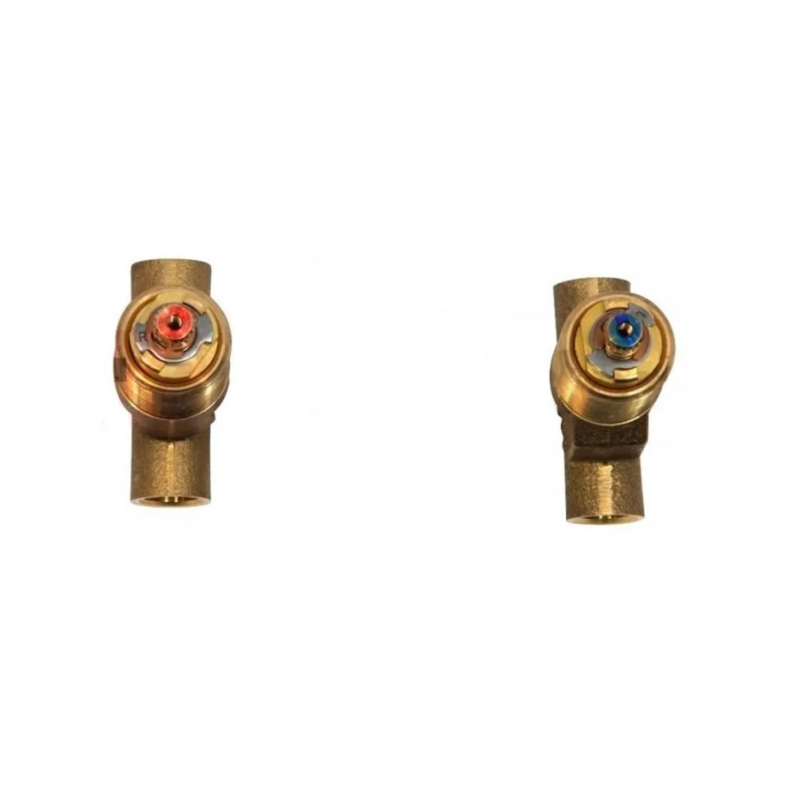 Juego Ensamble Regadera Empotrar Roscable E 60 Helvex