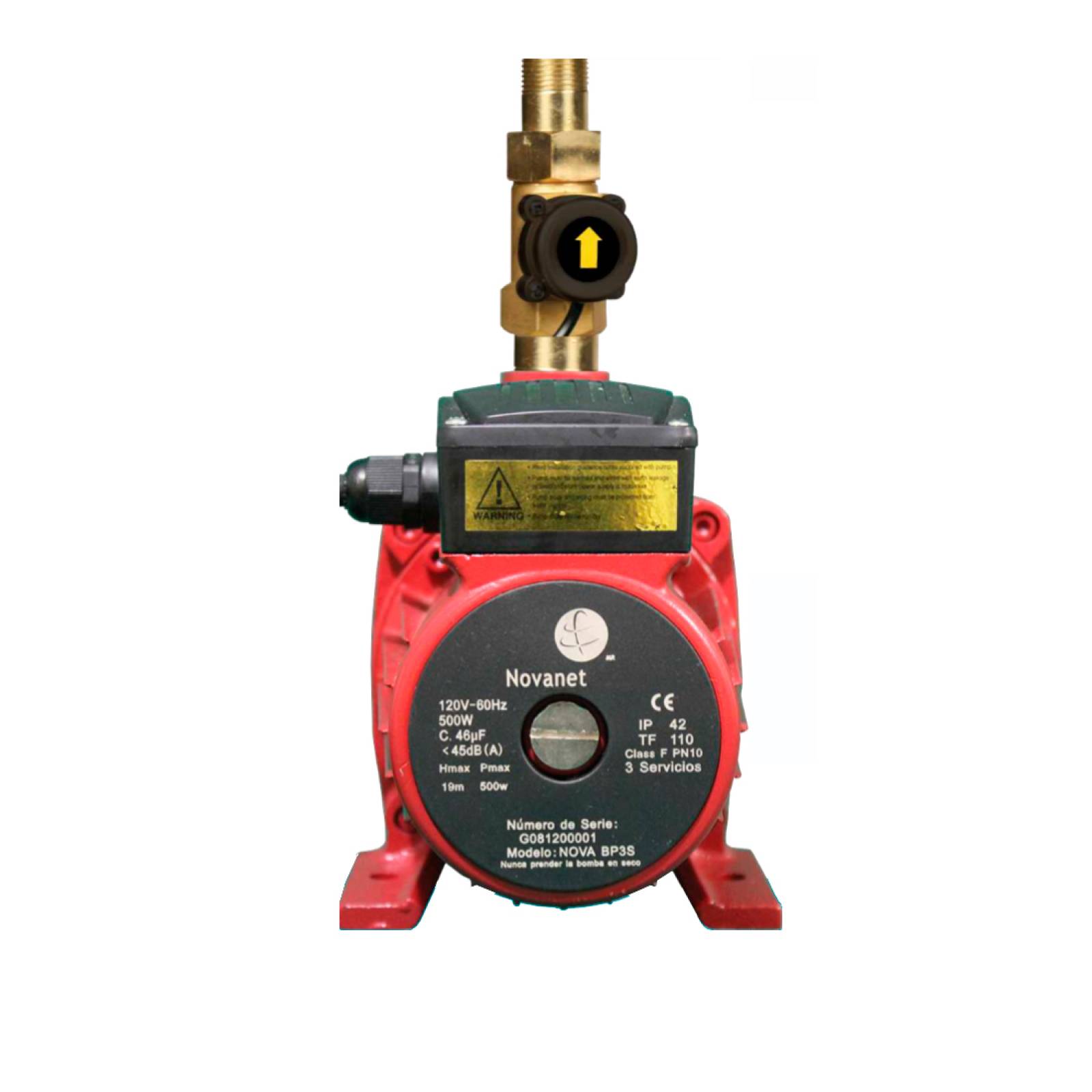 Bomba Presurizadora BP3S Agua 3 Servicio Novanet