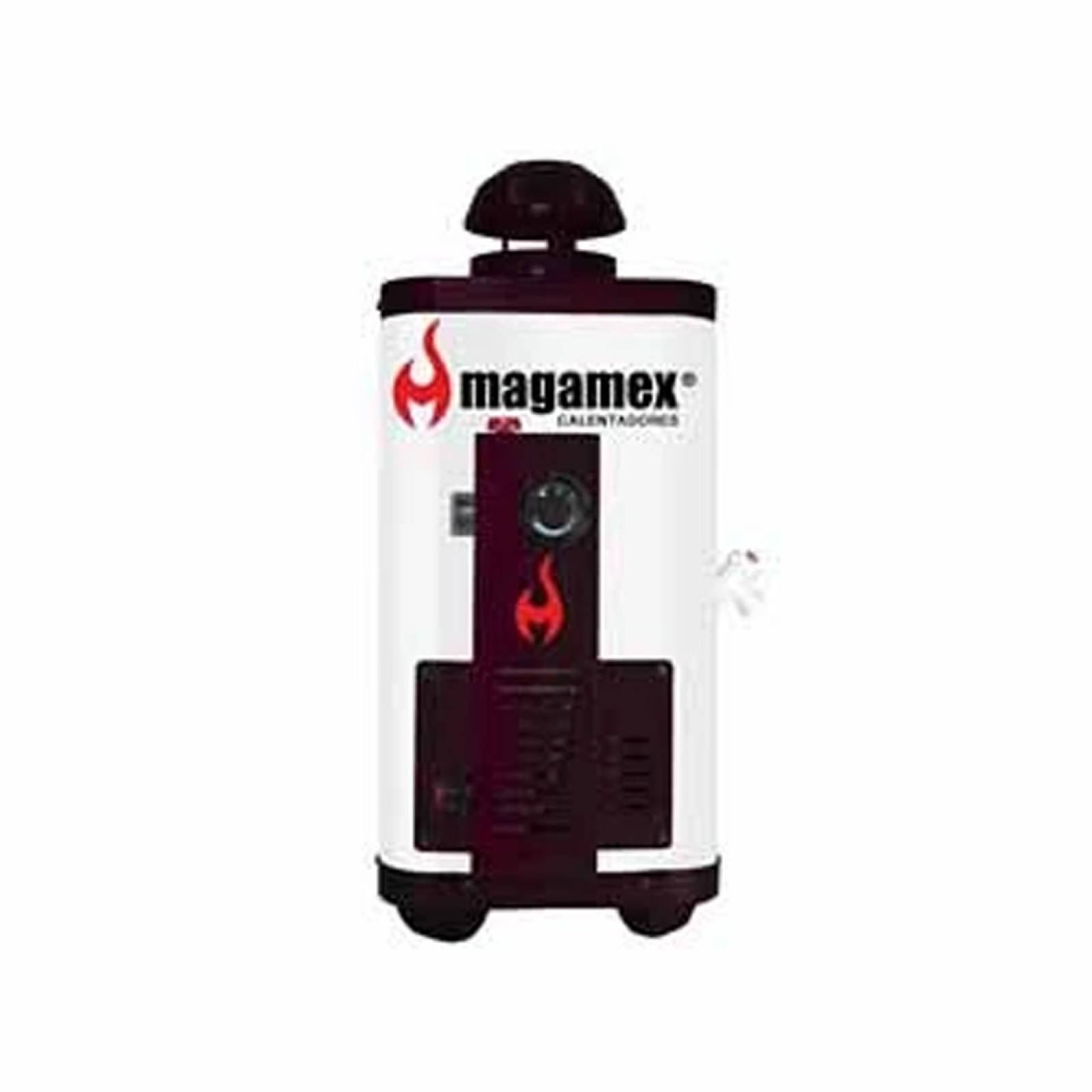 Boiler Ecologico Cuadrado Tanque Porcelanizado 5 Lts Magamex