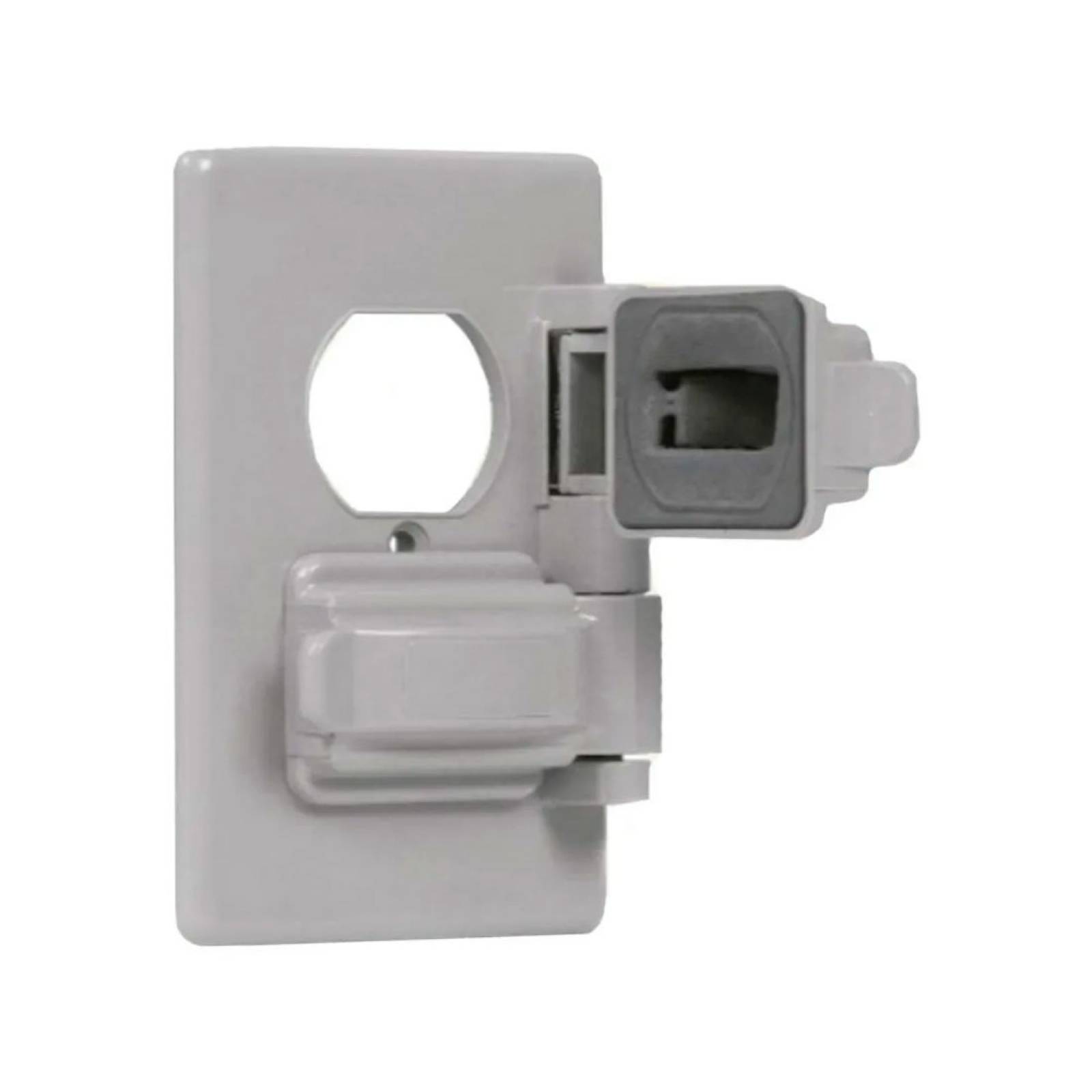 Placa Duplex Plástica Intemperie Alta Resistencia High Power