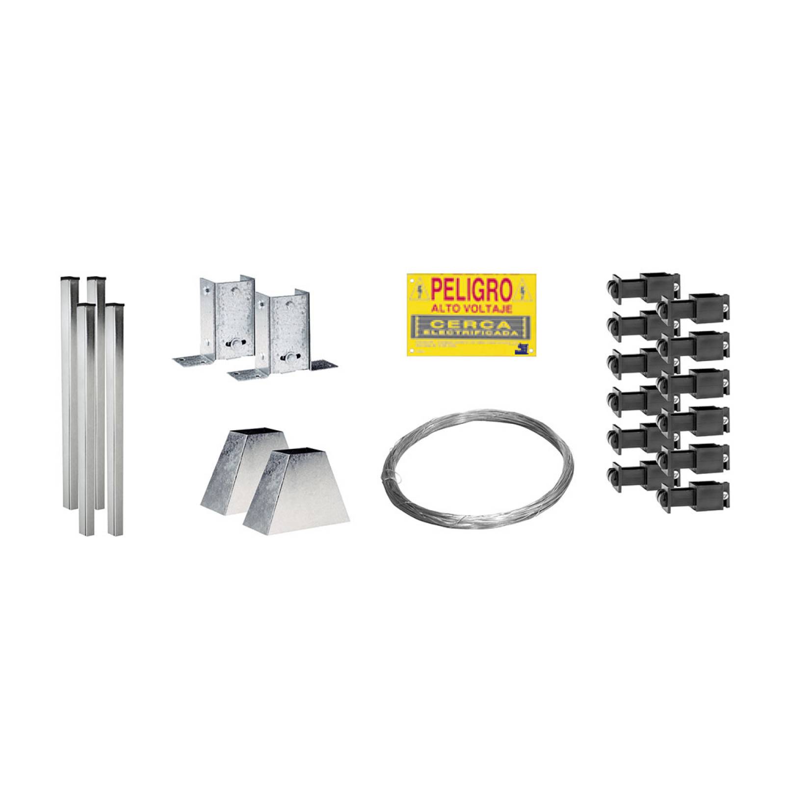 Cerca Electrificada Accesorios 12m Adicionales SKP4 Intec