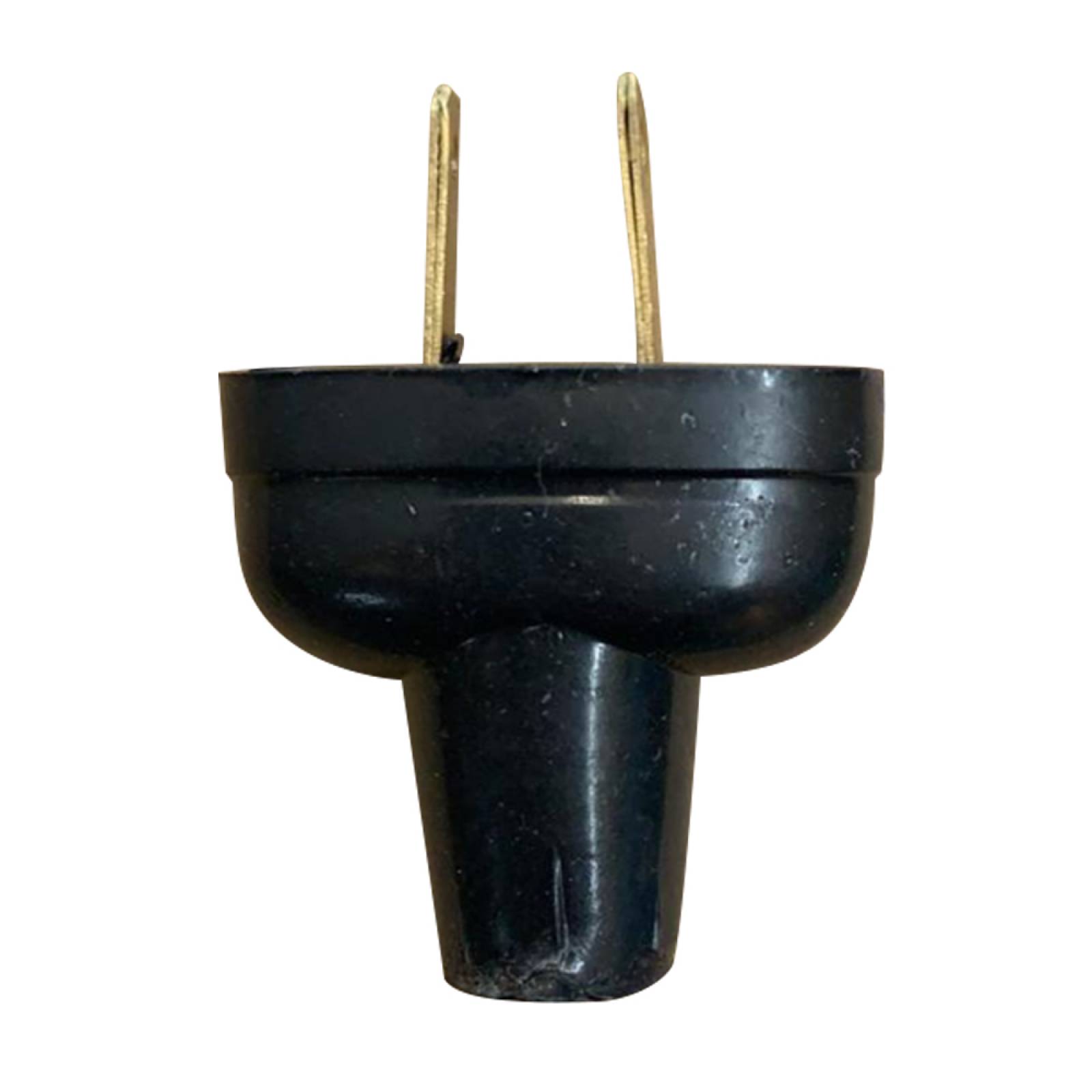 Clavija Domestica CO2 Socket Ovalada Negra Samy