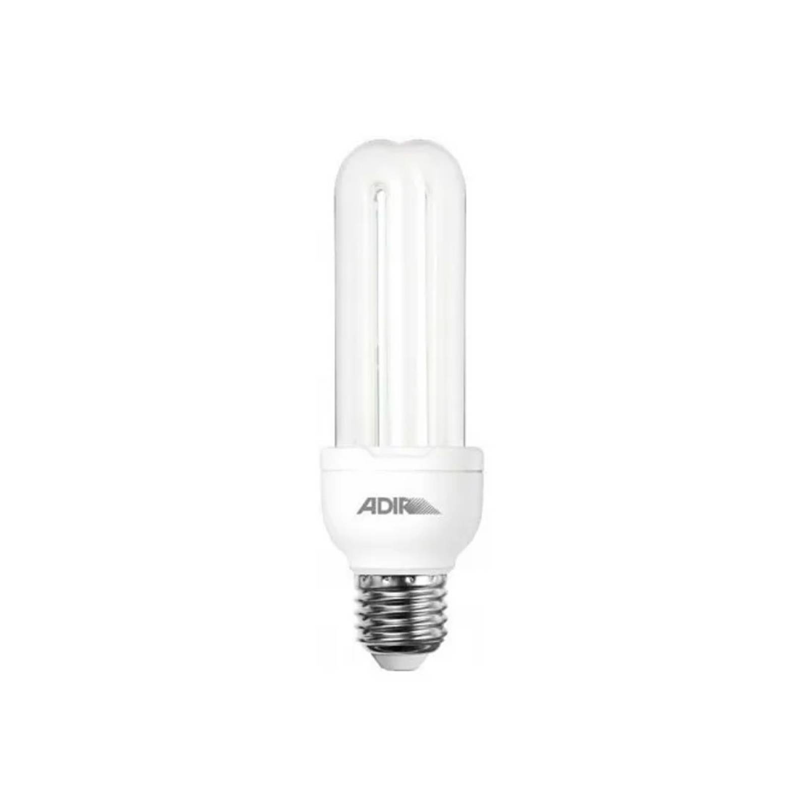 Foco Ahorrador 2U E 27 13W Luz Blanca Adir