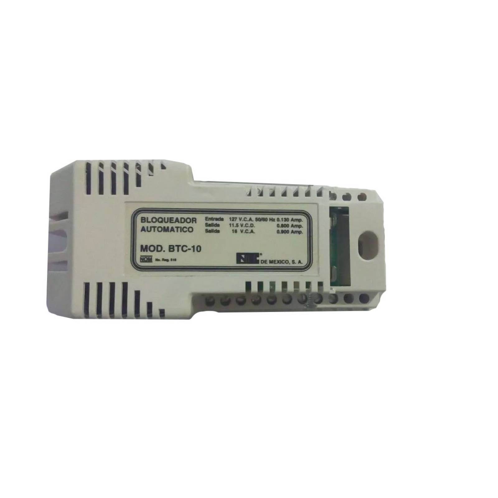 Interfón Intec Fuente Bloqueador Automático BTC 10