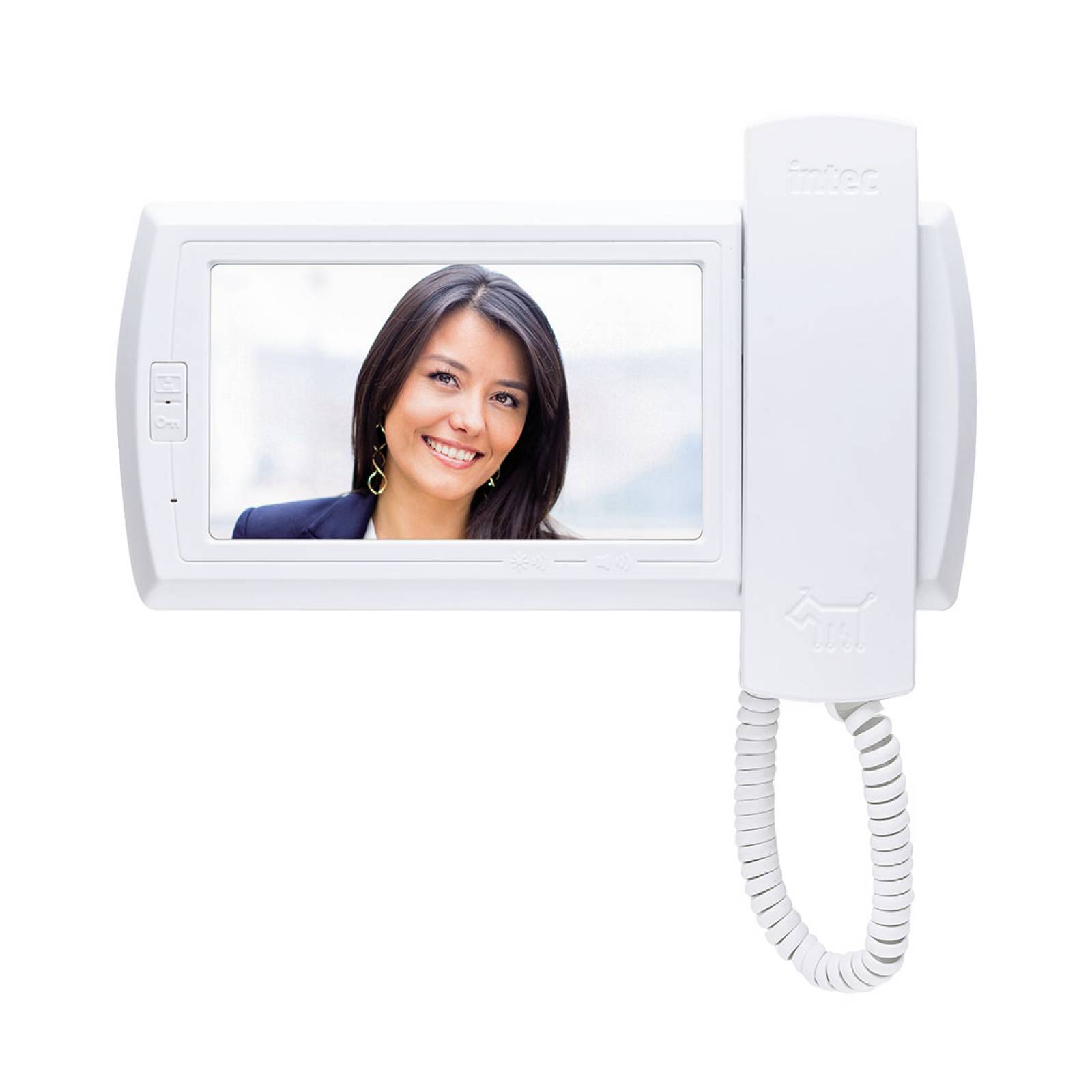 Interfón Intec Monitor 7 pulg Color Videoportero MOBI 1