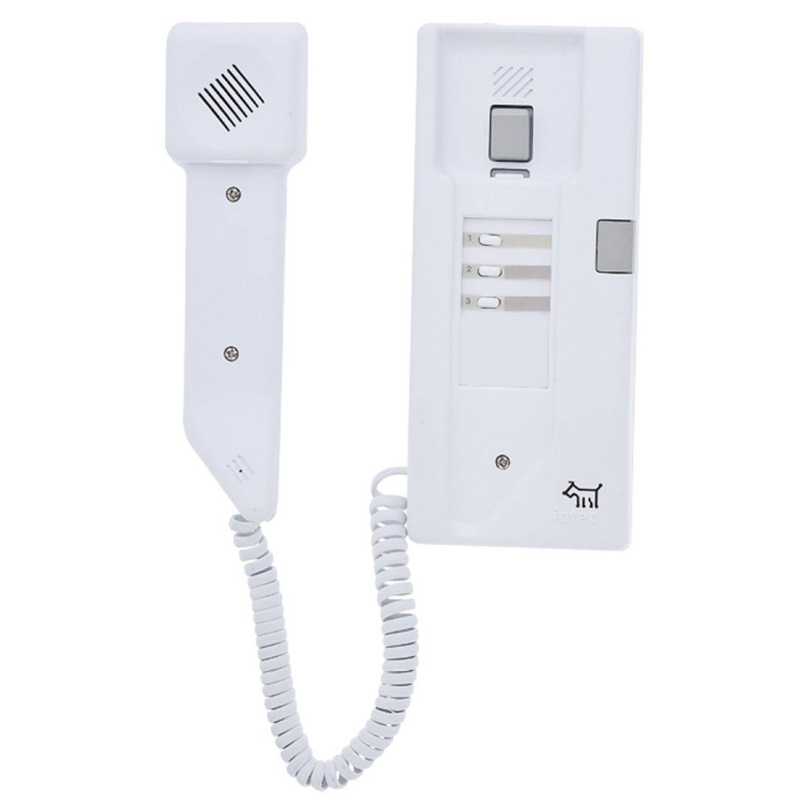 Interfón Intec Teléfono 1 a 1 Pared 3 Botones TEC 3