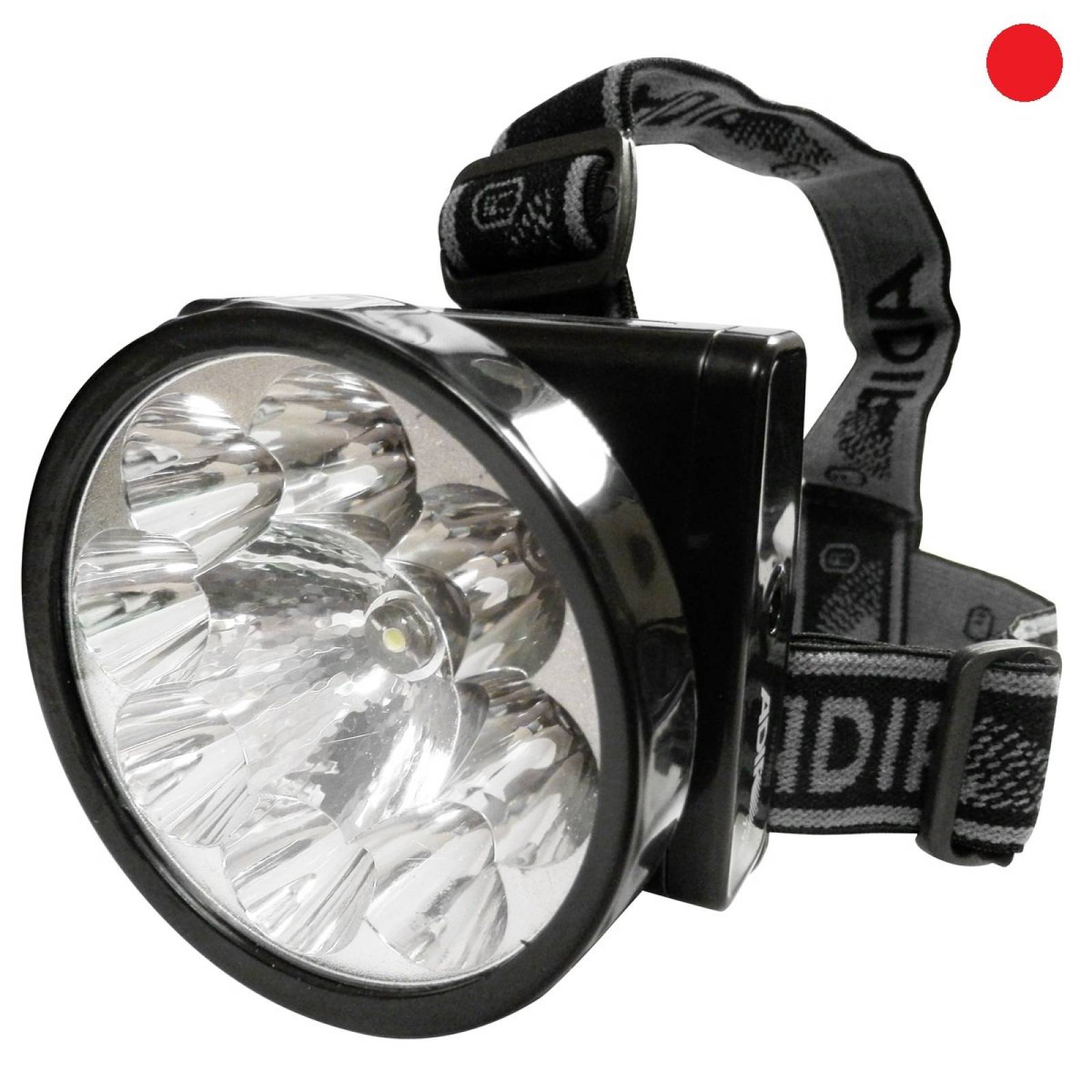 Linterna Cabeza Tipo Minero AD 796 12 Leds Adir