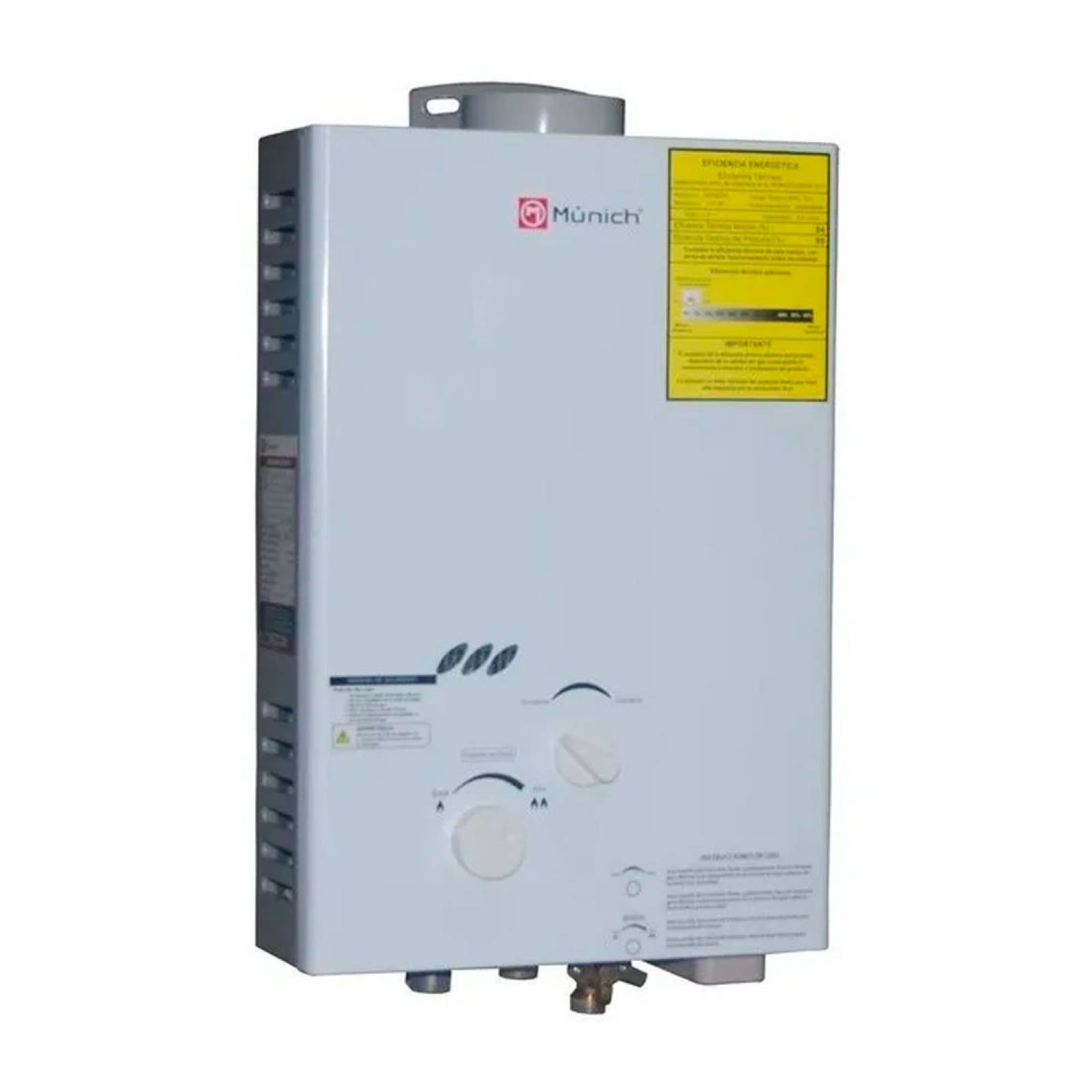 Calentador Agua Instantaneo Bolier 06 LT Muncp 6L Munich V