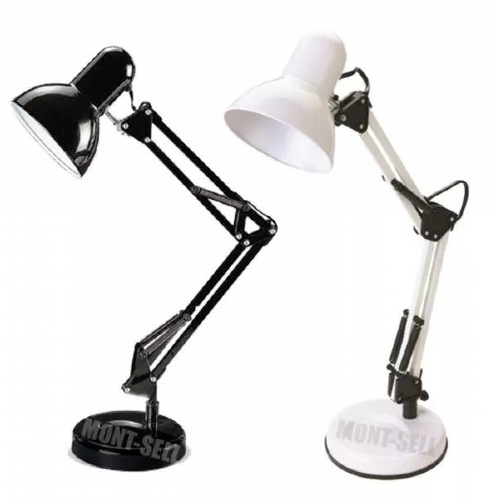 Lámpara Escritorio Flexible Base Fija Blanco AD 4723 Adir