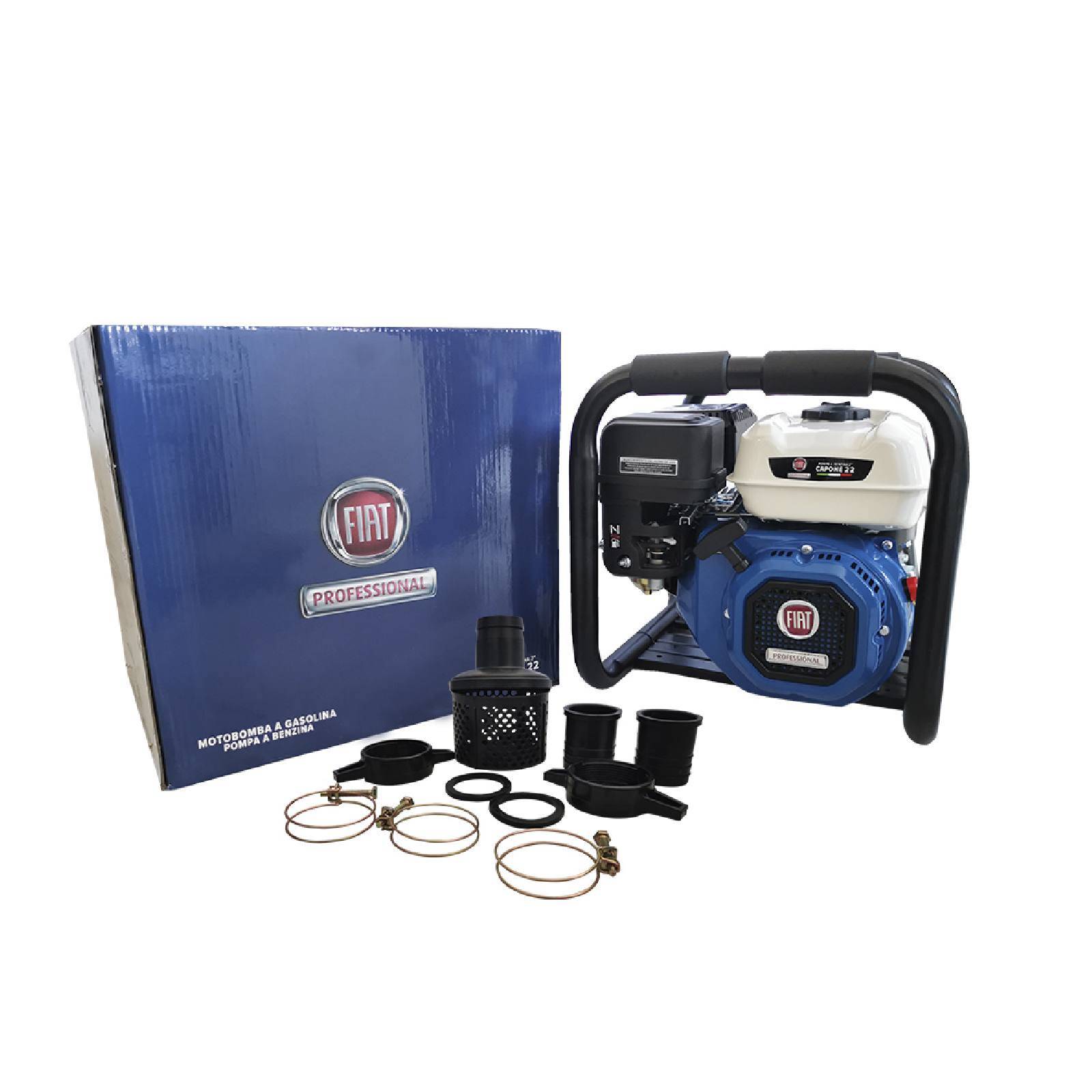 MOTOBOMBA A GASOLINA 7HP CICLONE22 FIAT PROFESSIONAL
