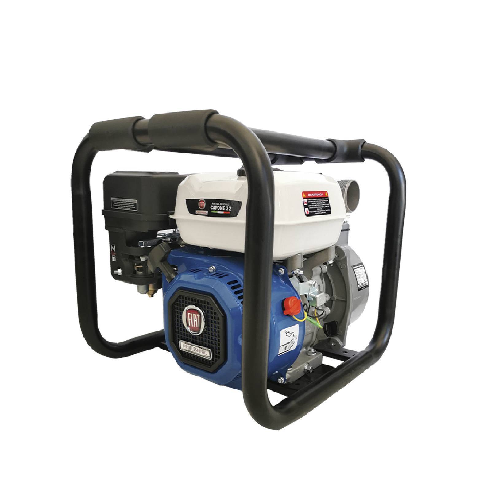 MOTOBOMBA A GASOLINA 7HP CICLONE22 FIAT PROFESSIONAL