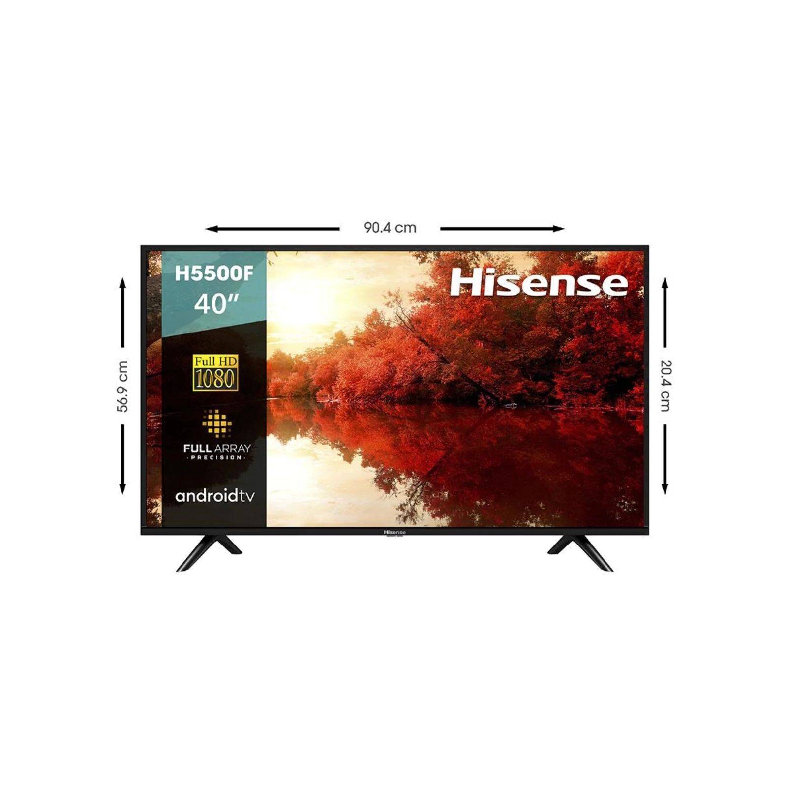 Smart TV 40 Pulgadas Full HD Android TV 40H5500 Hisense