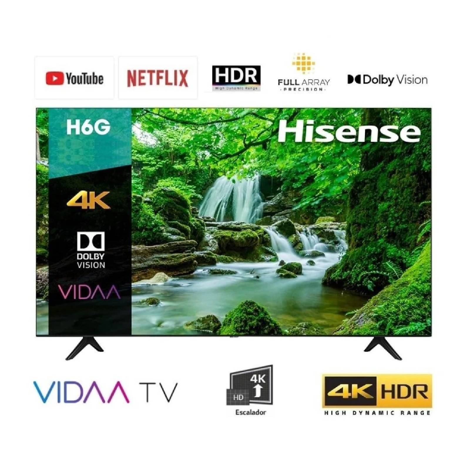 Smart Tv 55 Pulgadas 55R6000Gm Ultra Hd 4K Led Hisense