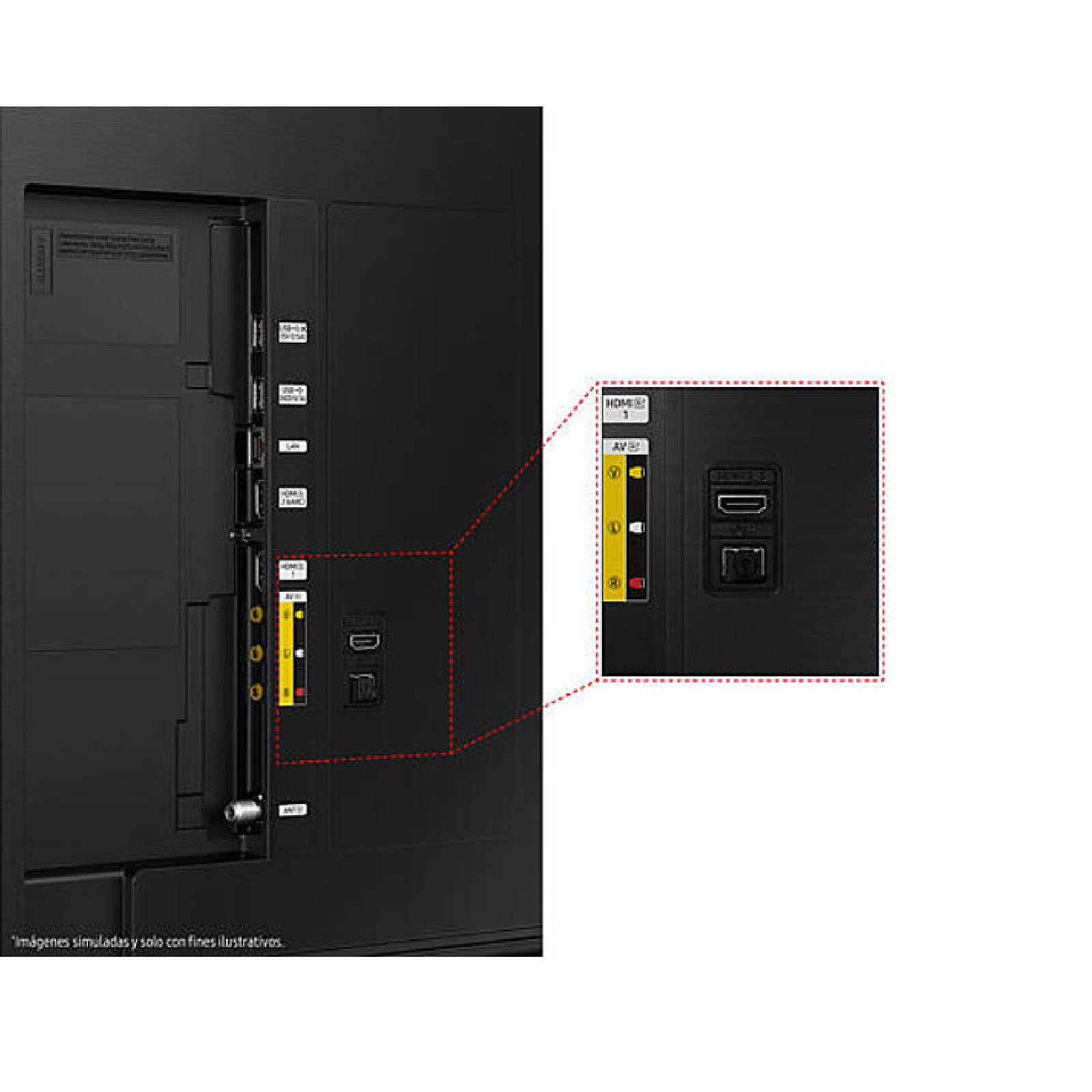 Smart TV 4K Colores 3D 16 Bits 50 Pulgadas Alexa Samsung