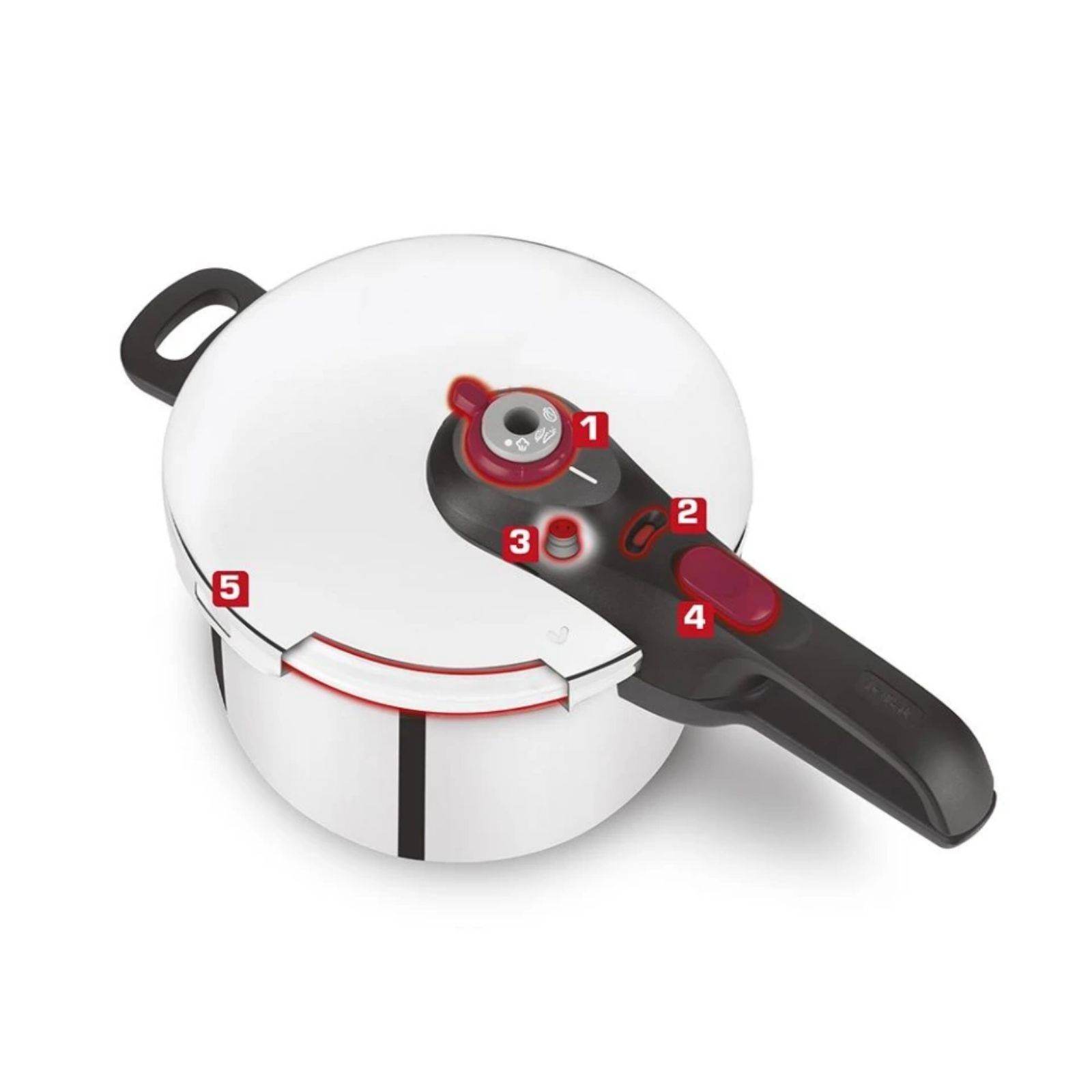 Olla Express Acero Inoxidable 6 Litros Neo 5 P2530753 T Fal