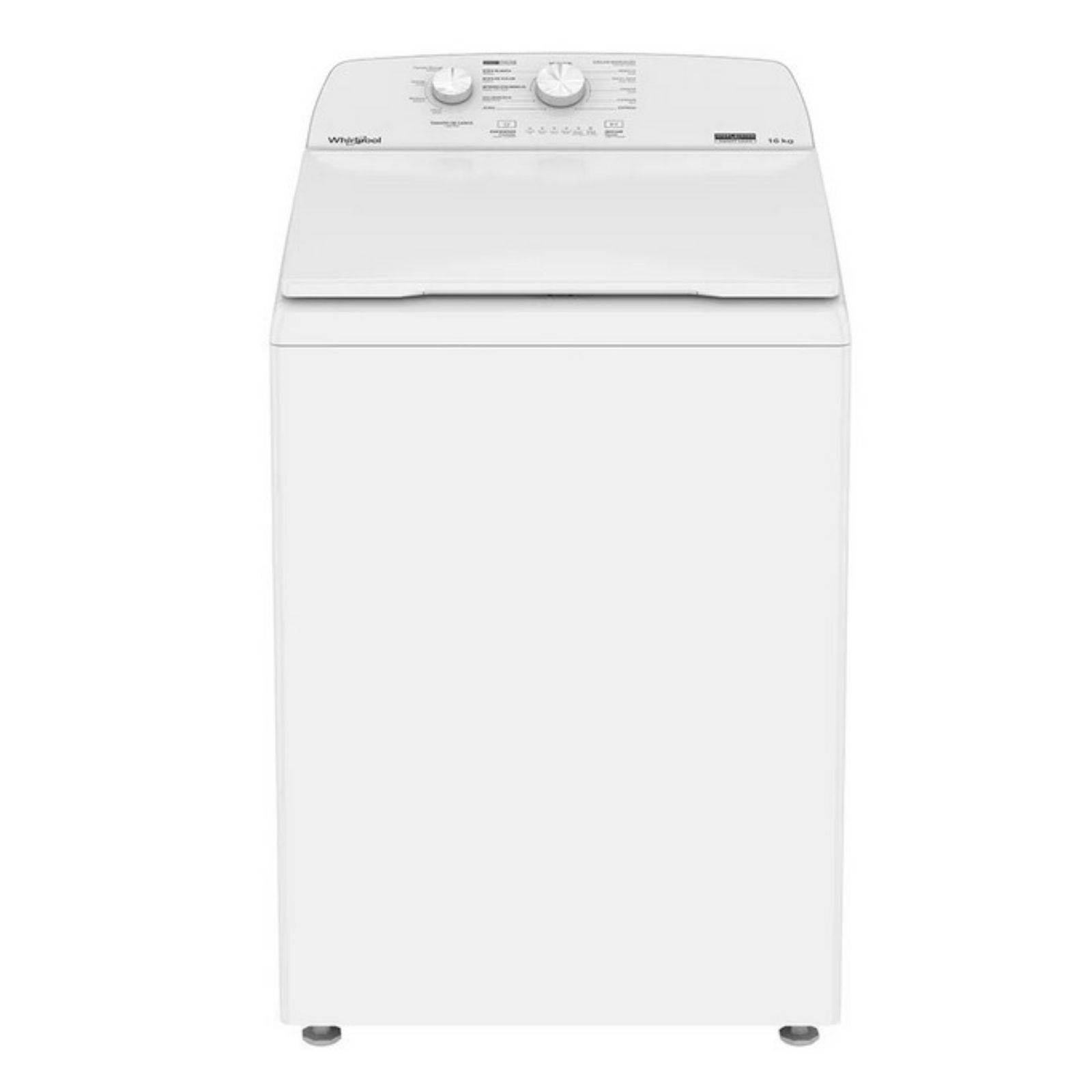 Lavadora Automática Whirlpool 16 Kg Blanca 8MWTW1612MJQ