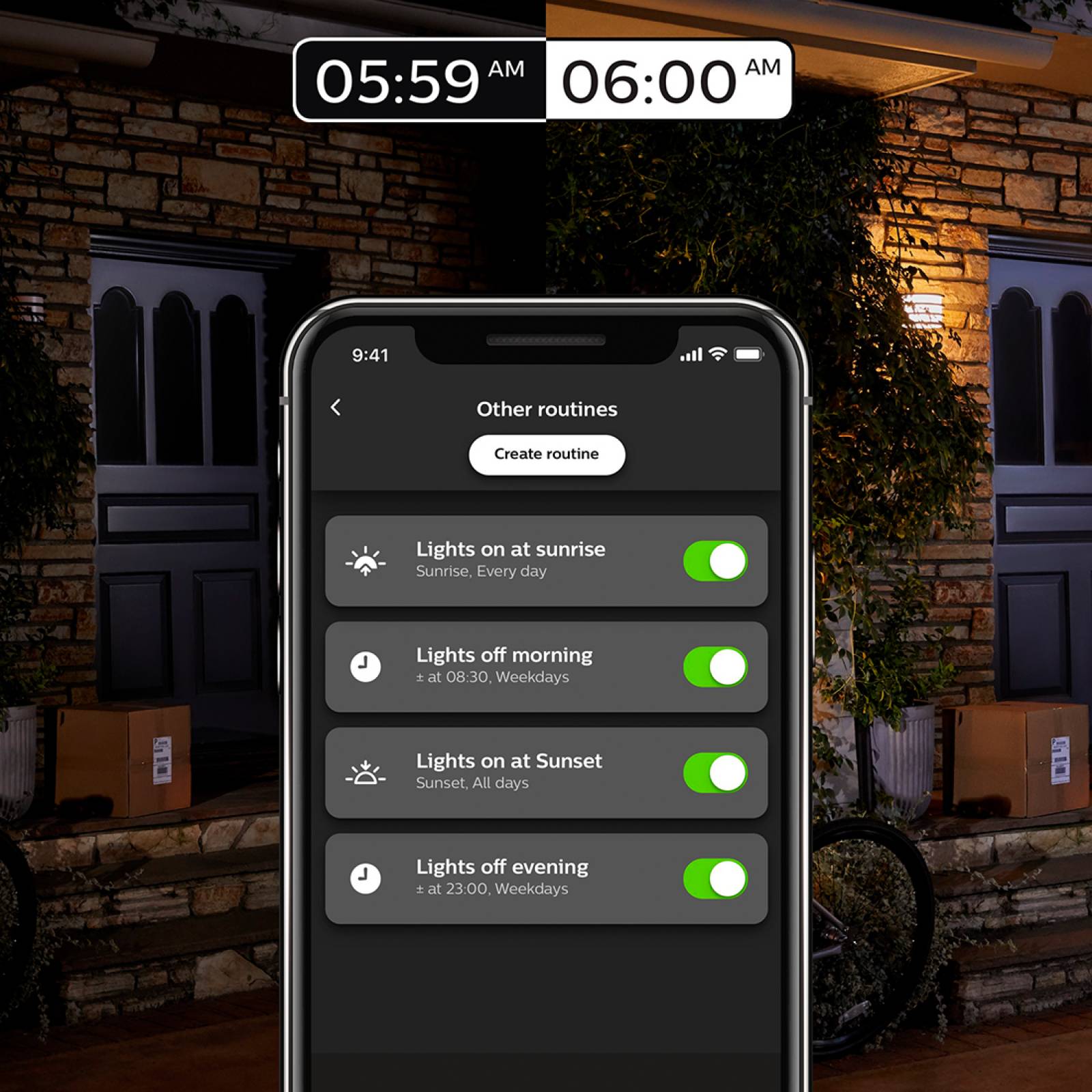Set 2 Focos LEd BR30 Escena Preconfigurada Philips Hue