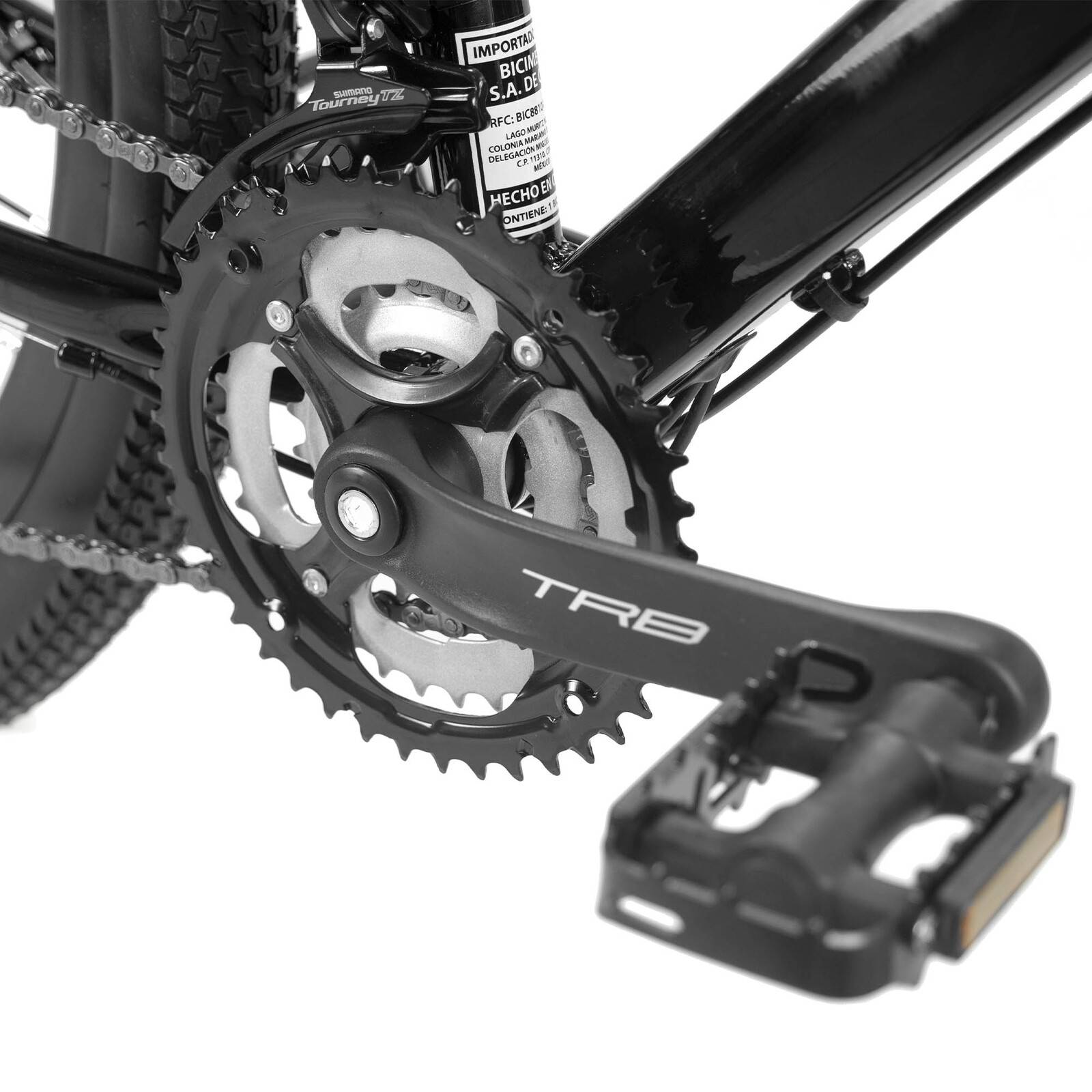 Bicicleta Montaña R26 21 Vel  TX 6 1 Aluminio Negro Turbo