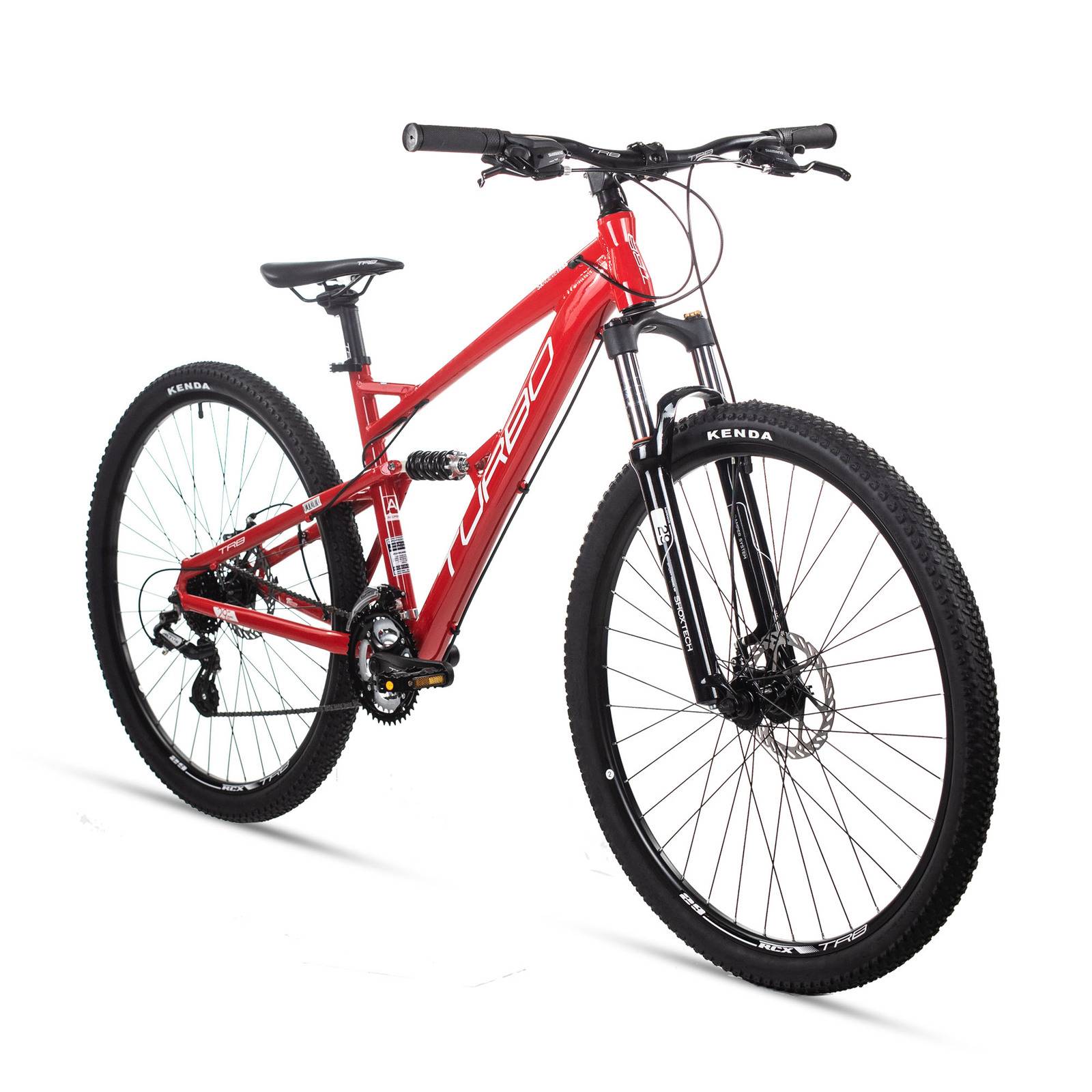 Bicicleta Montaña R29 24 Vel  SX 9 3 Aluminio Roja Turbo
