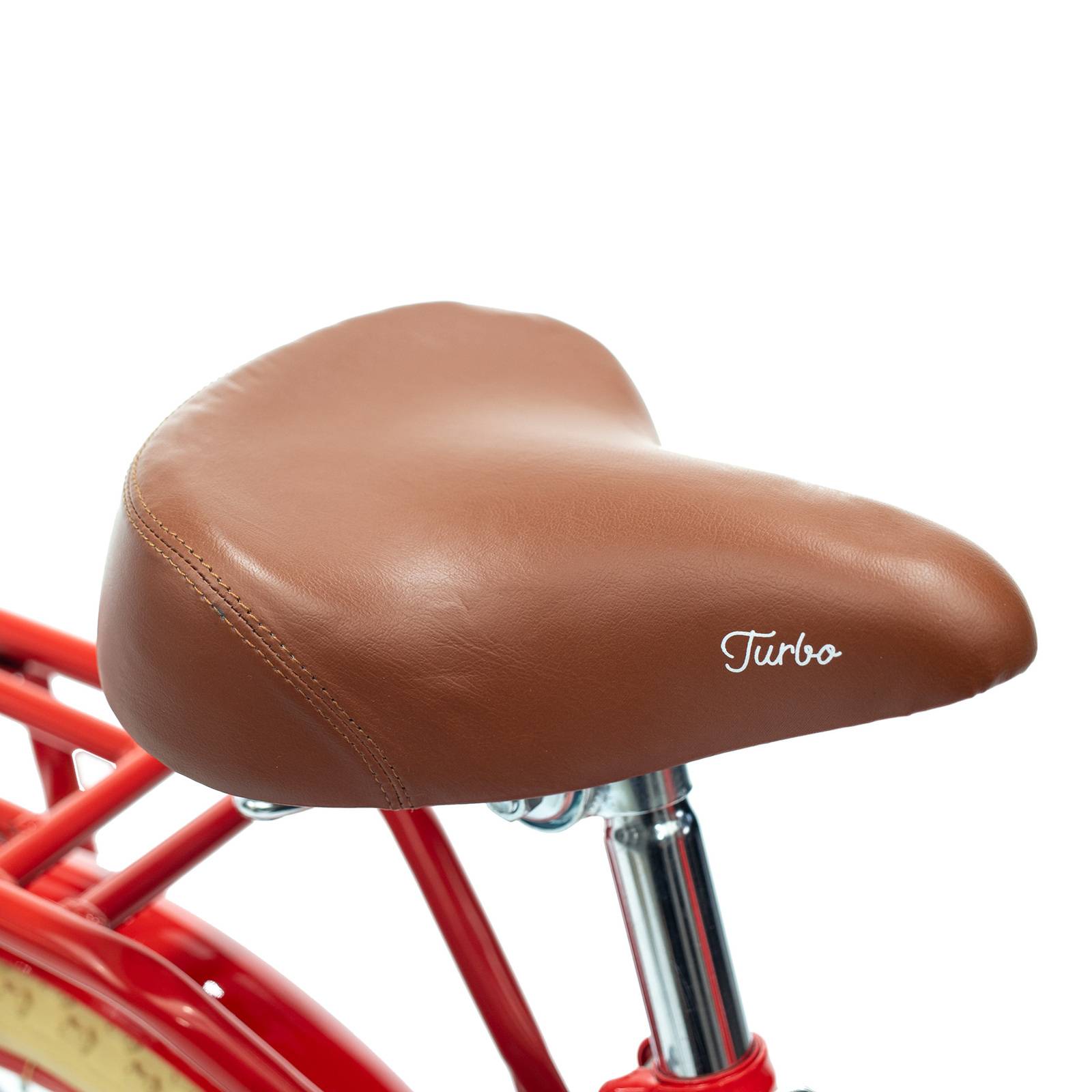 Bicicleta Retro Para Niña R16 Cotton Candy Rojo Turbo