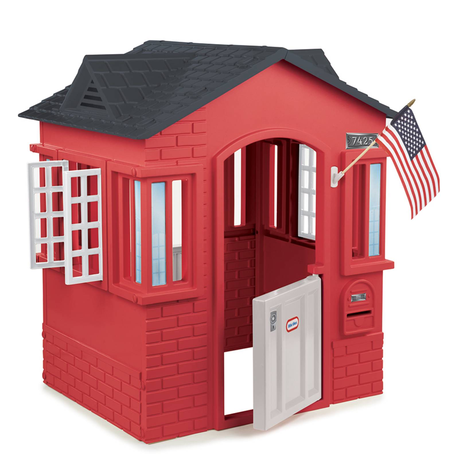 Casita Infantil Plástico Casa Rojo 149246 Little Tikes