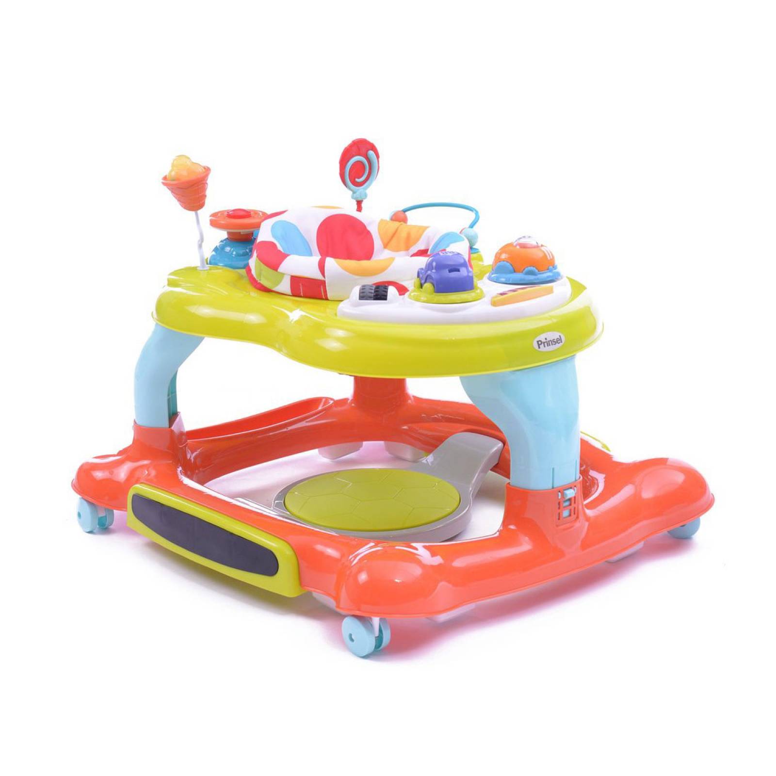 Andadera Bebe Acolchonado Multiactivity 3 En 1 Prinsel