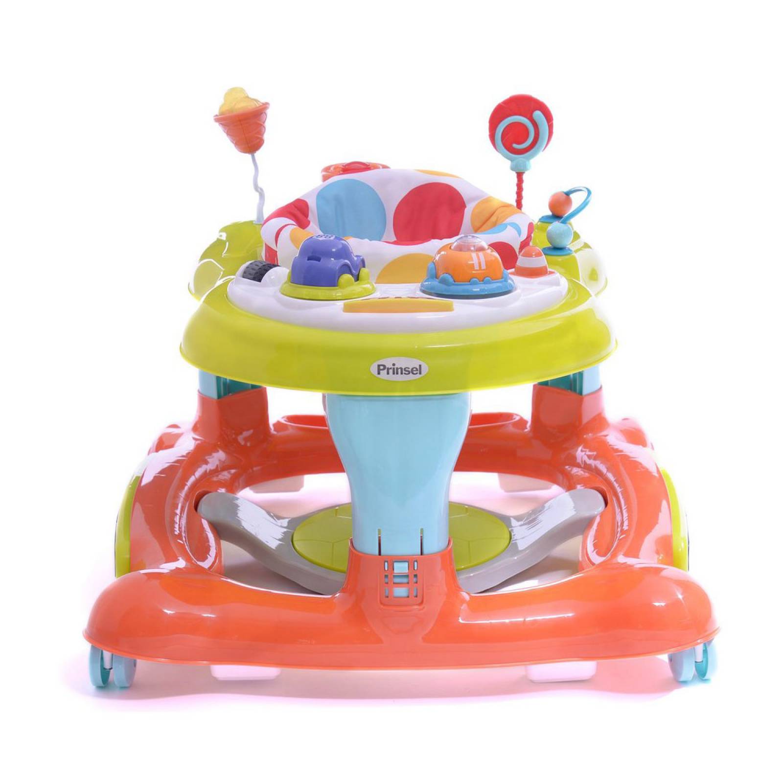 Andadera Bebe Acolchonado Multiactivity 3 En 1 Prinsel