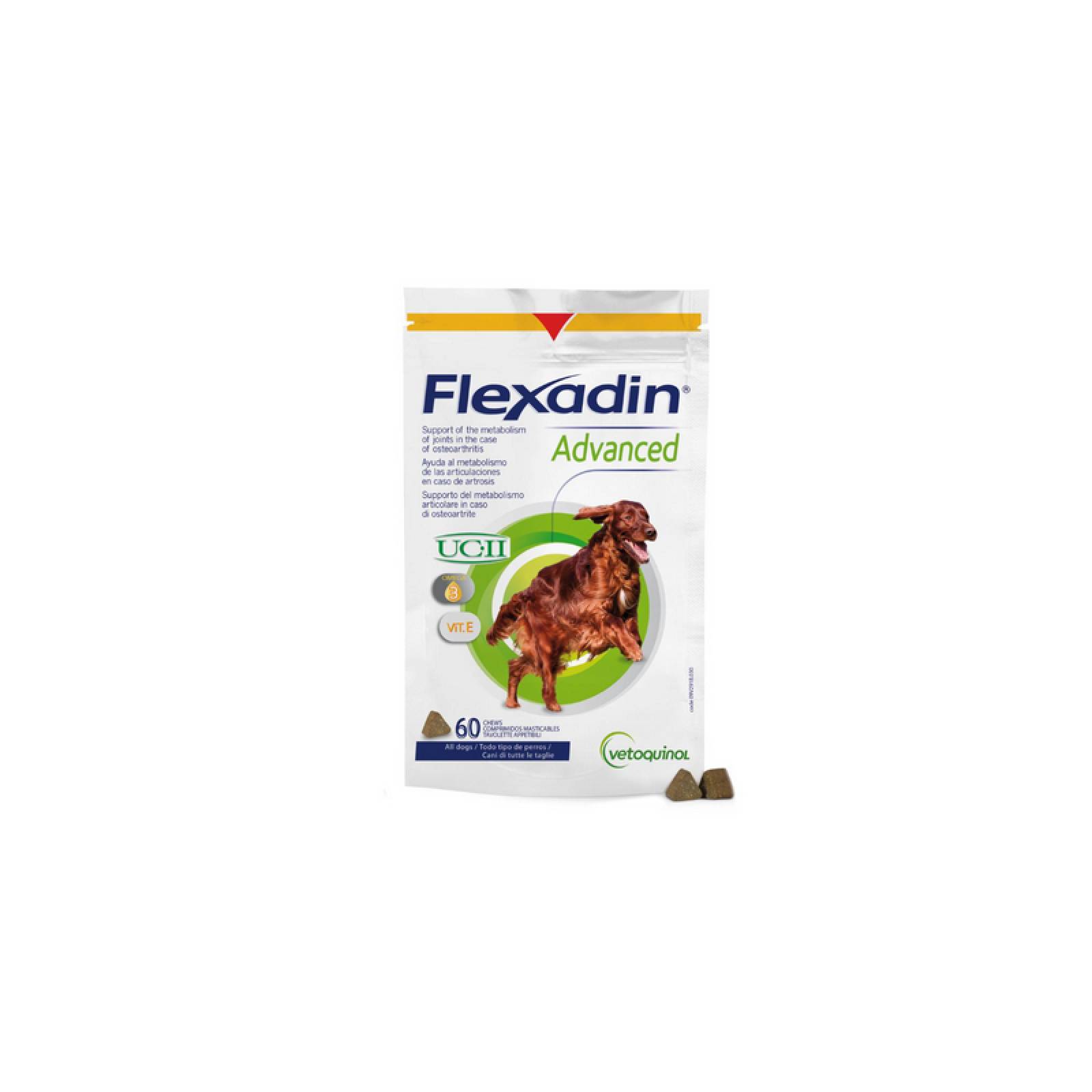 Flexadin Advance Vetoquinol 60 Premios Masticables