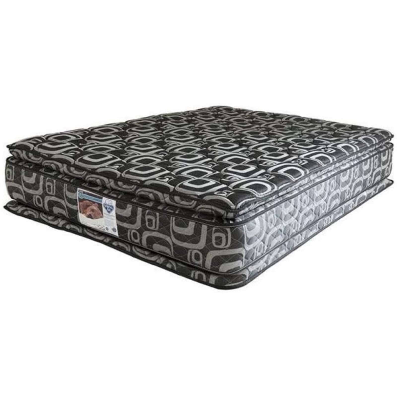 Colchón Spring Air Mod  Placet Matrimonial Resortes Bonell