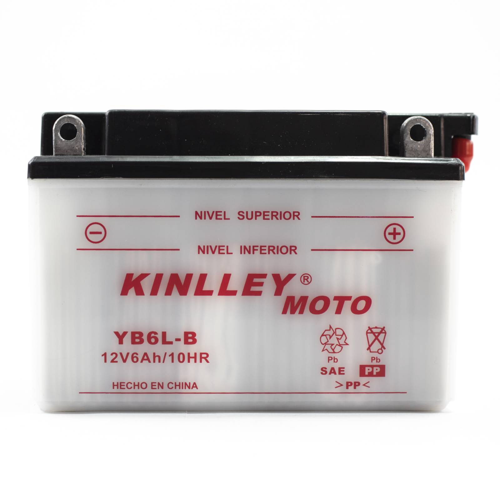 Bateria para Moto YB6L B FT125 NO INCLUYE ACIDO Kinlley 12V