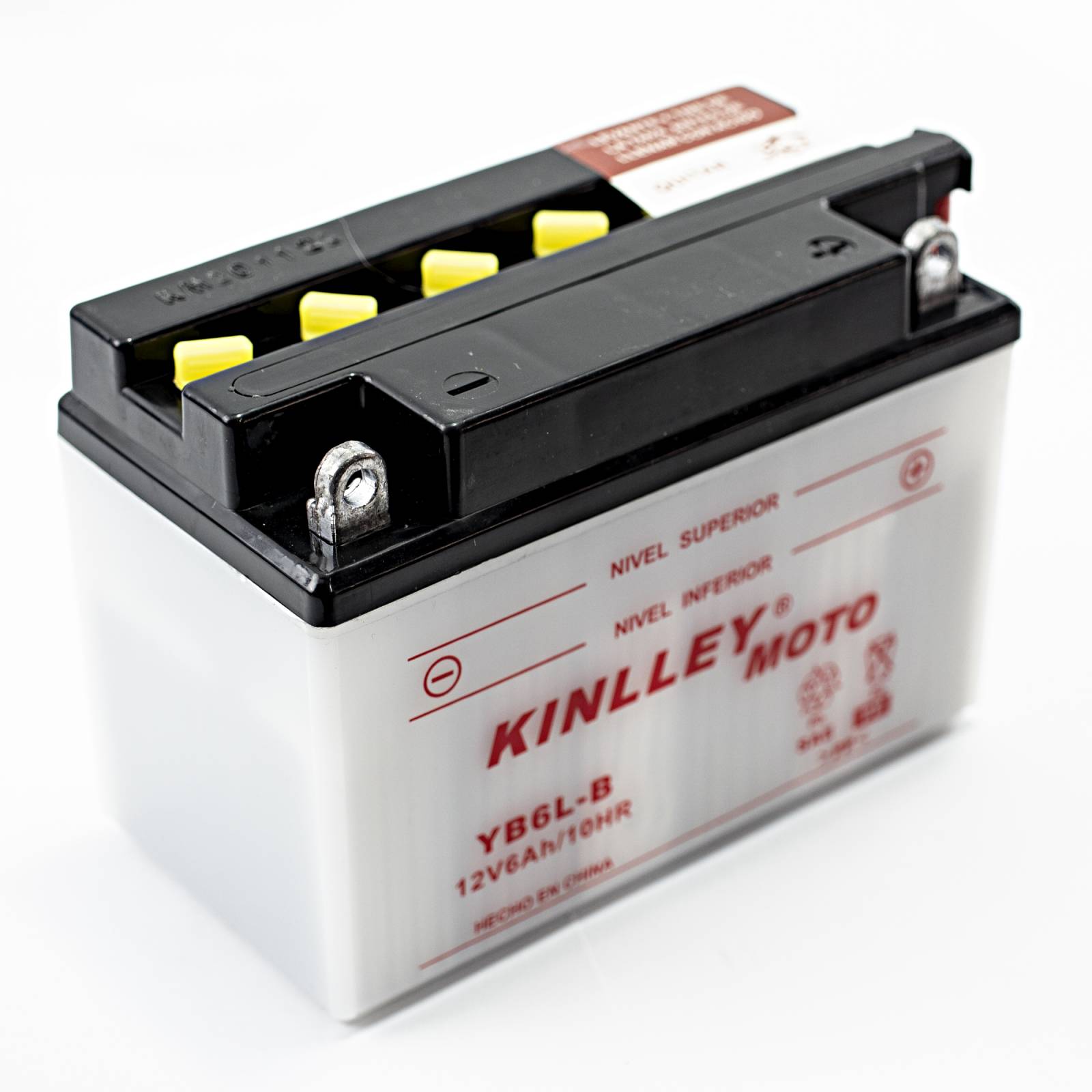 Bateria para Moto YB6L B FT125 NO INCLUYE ACIDO Kinlley 12V