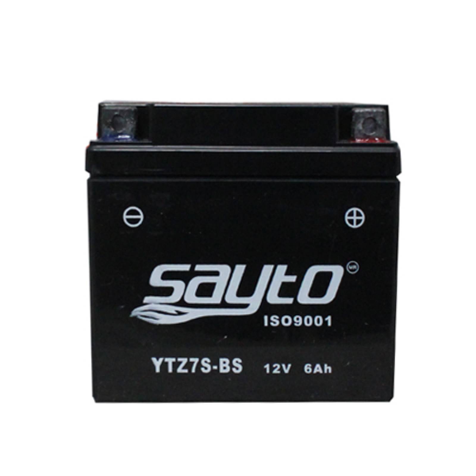 Bateria de Acido para Moto YTZ7S BS Negro Sayto 12V