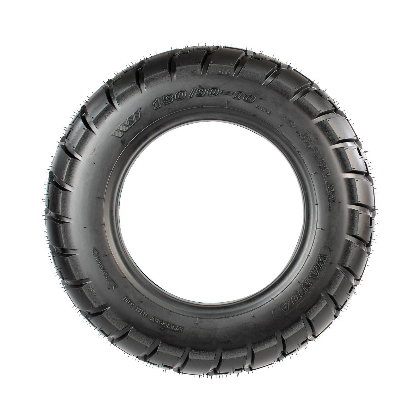 Llanta Para Moto 130 90 10 75J 4PR Tubeless P246 Motometa