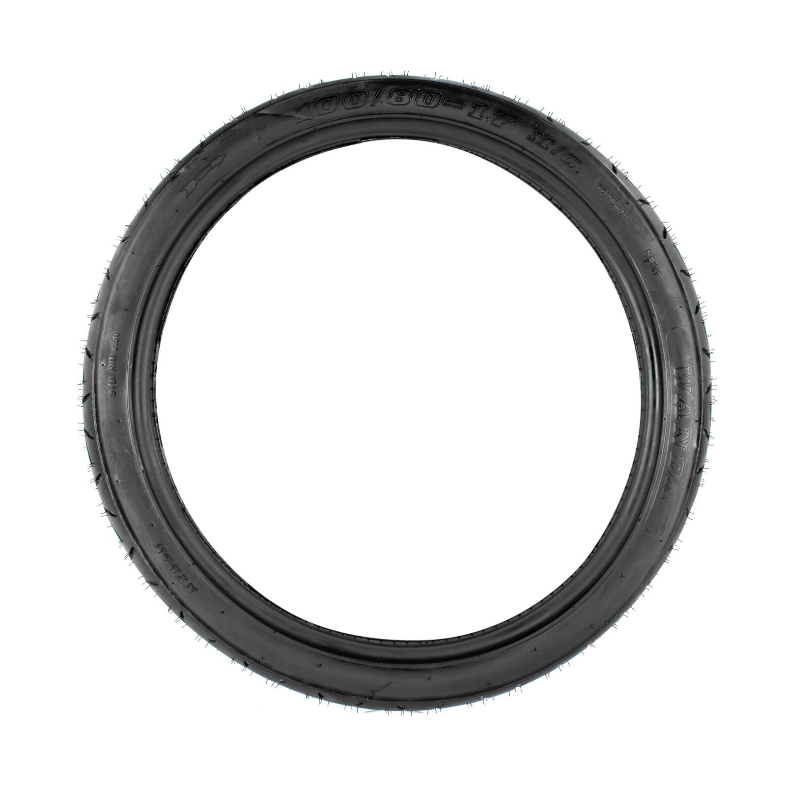 Llanta Para Moto 100 80 17 58P 6PR Tubeless P6173 Motometa