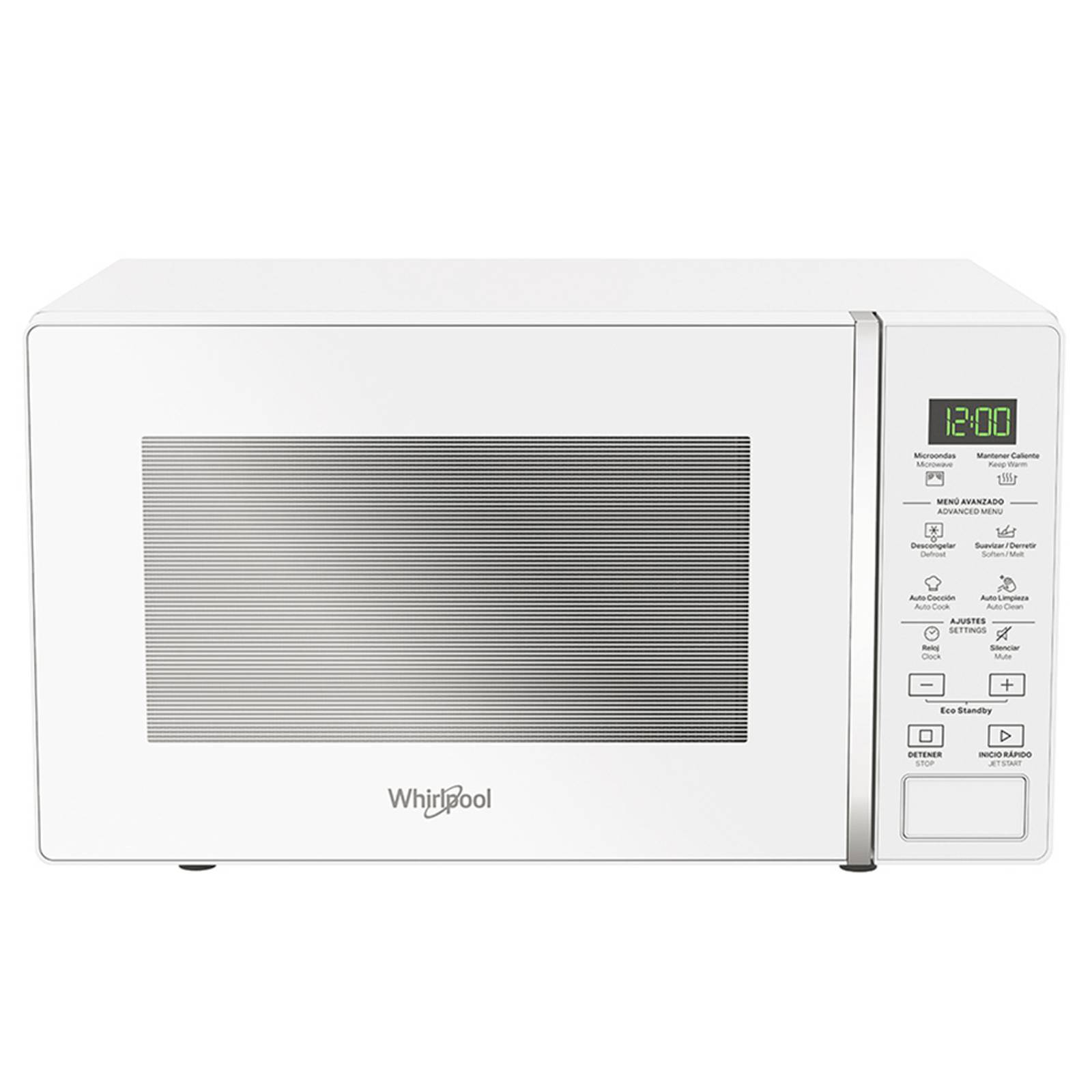 Horno Microondas Whirlpool 700W 0 7 Pies Cúbicos WM 1807W