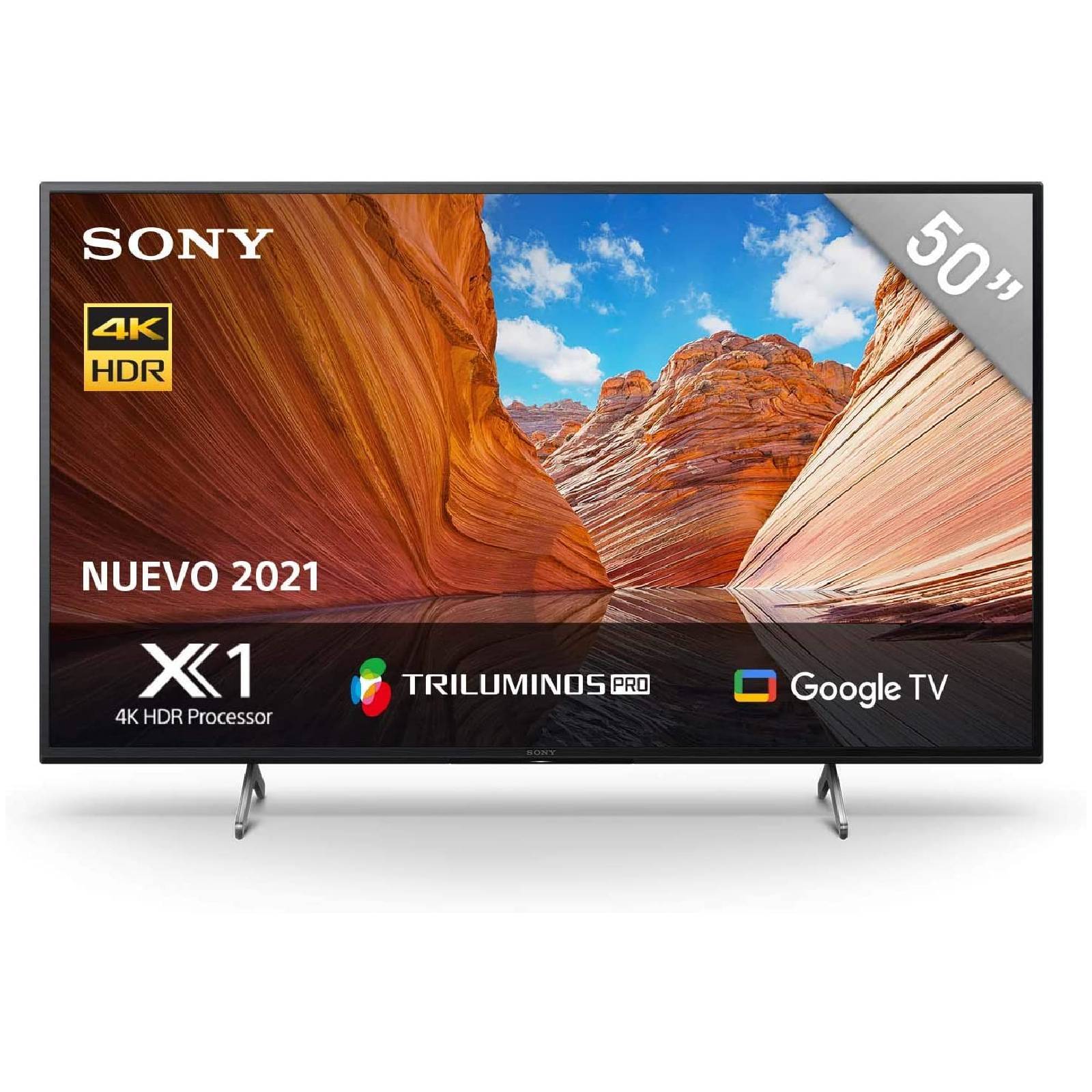 Pantalla 50 Pulgadas Sony Triluminos Pro 4K HDR 50X80J