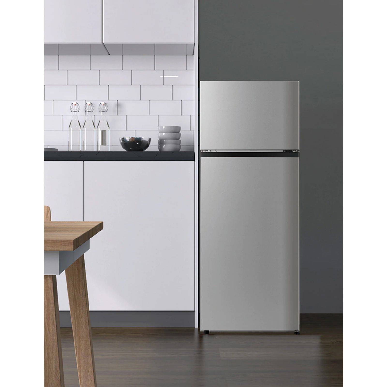 Refrigerador Puerta Reversible 205 Litros RT80D6AGX Hisense