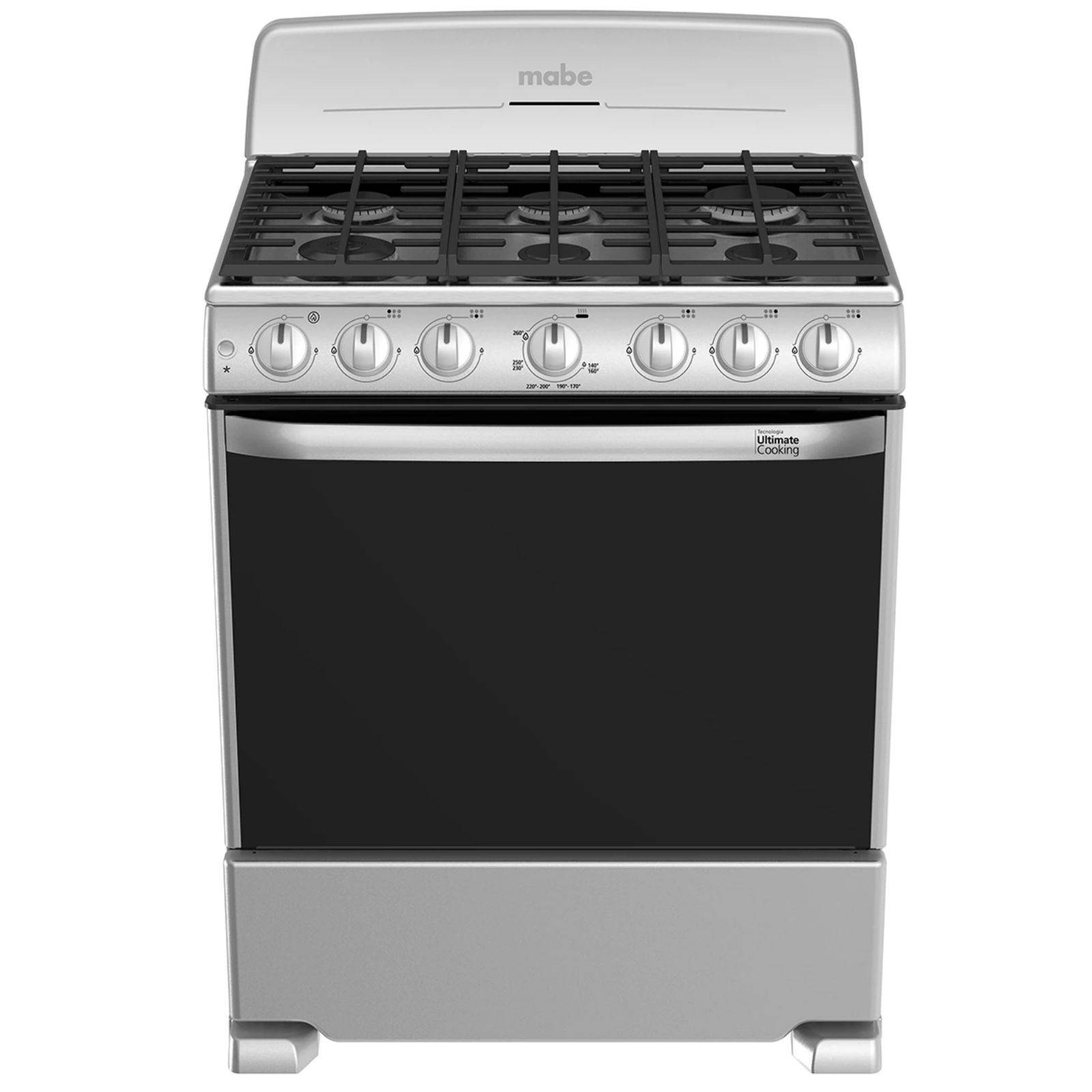 Estufa Mabe De Piso 6 Quemadores 30 Pulgadas EM7654BFIS1