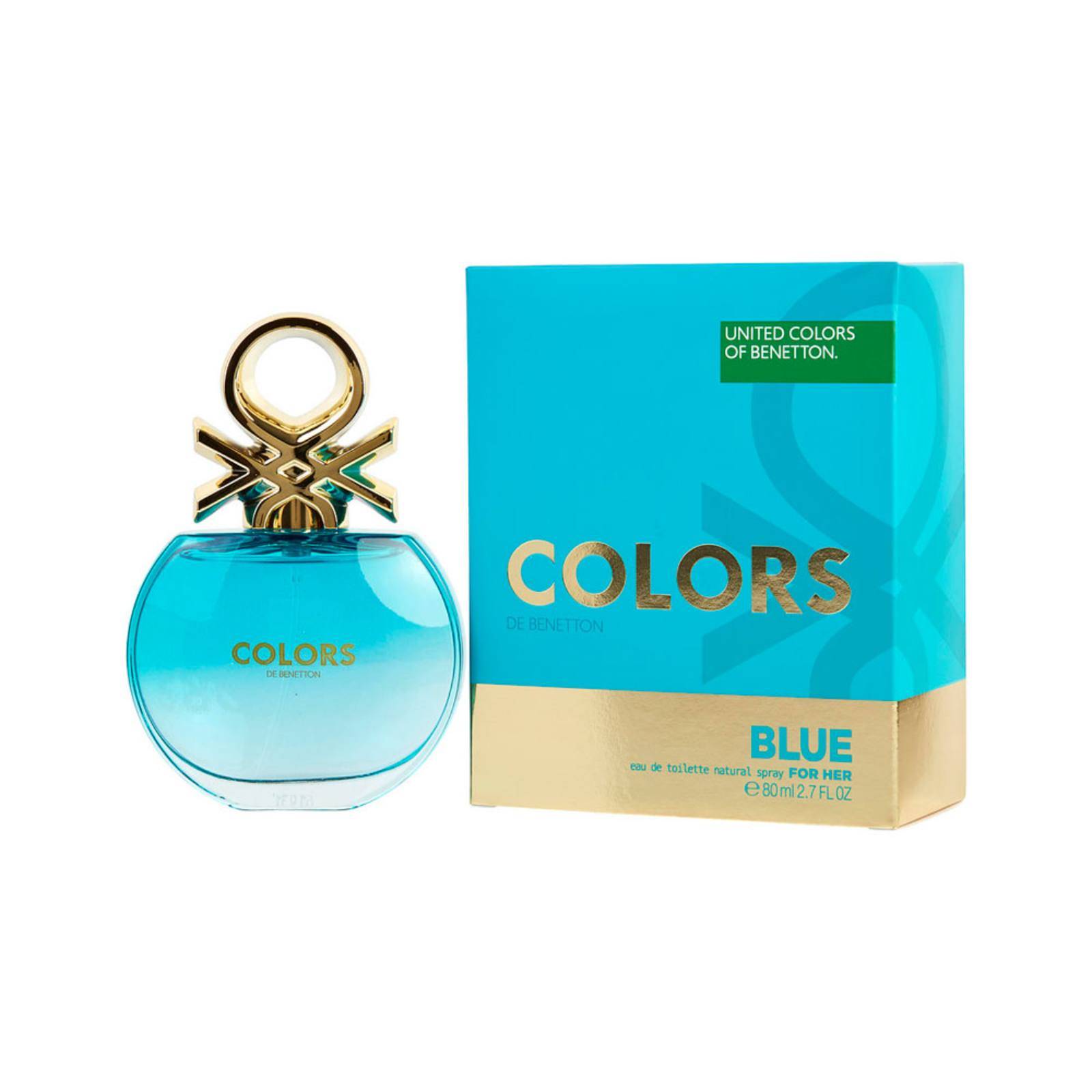 Perfume Mujer Colors Blue de Benetton Eau de Toilette 80ml