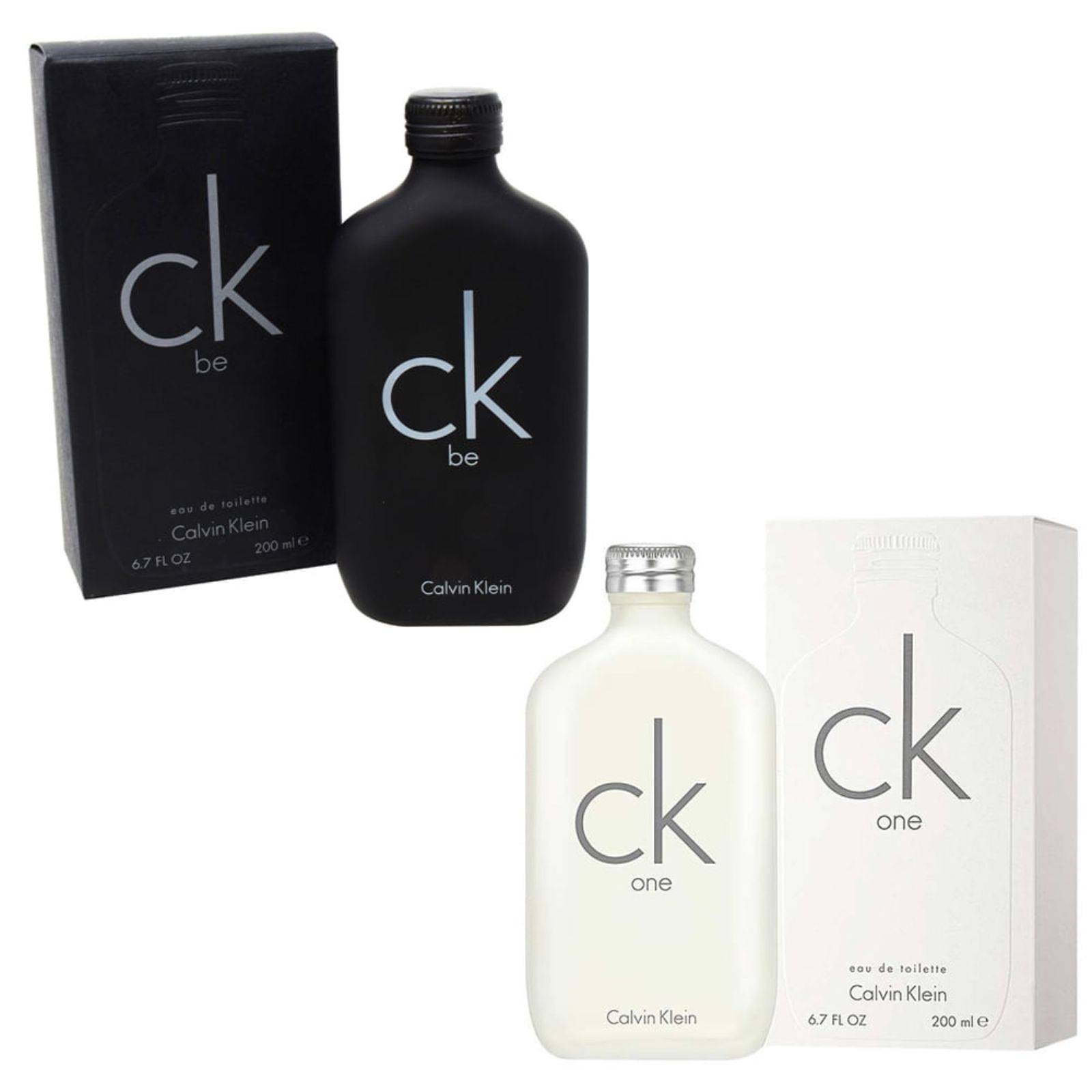 Perfume Hombre Kit Ck One y Ck be de Calvin klein 200 ml