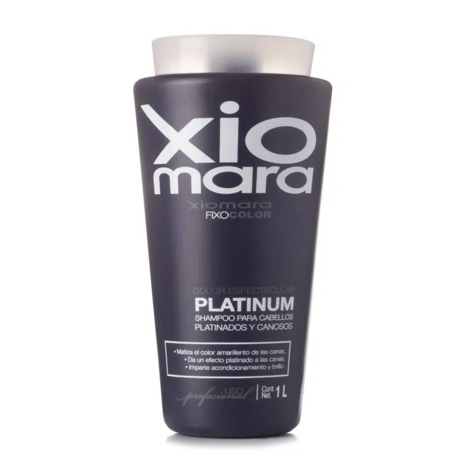 Shampoo Matizador Platinum 1 Lt Xiomara