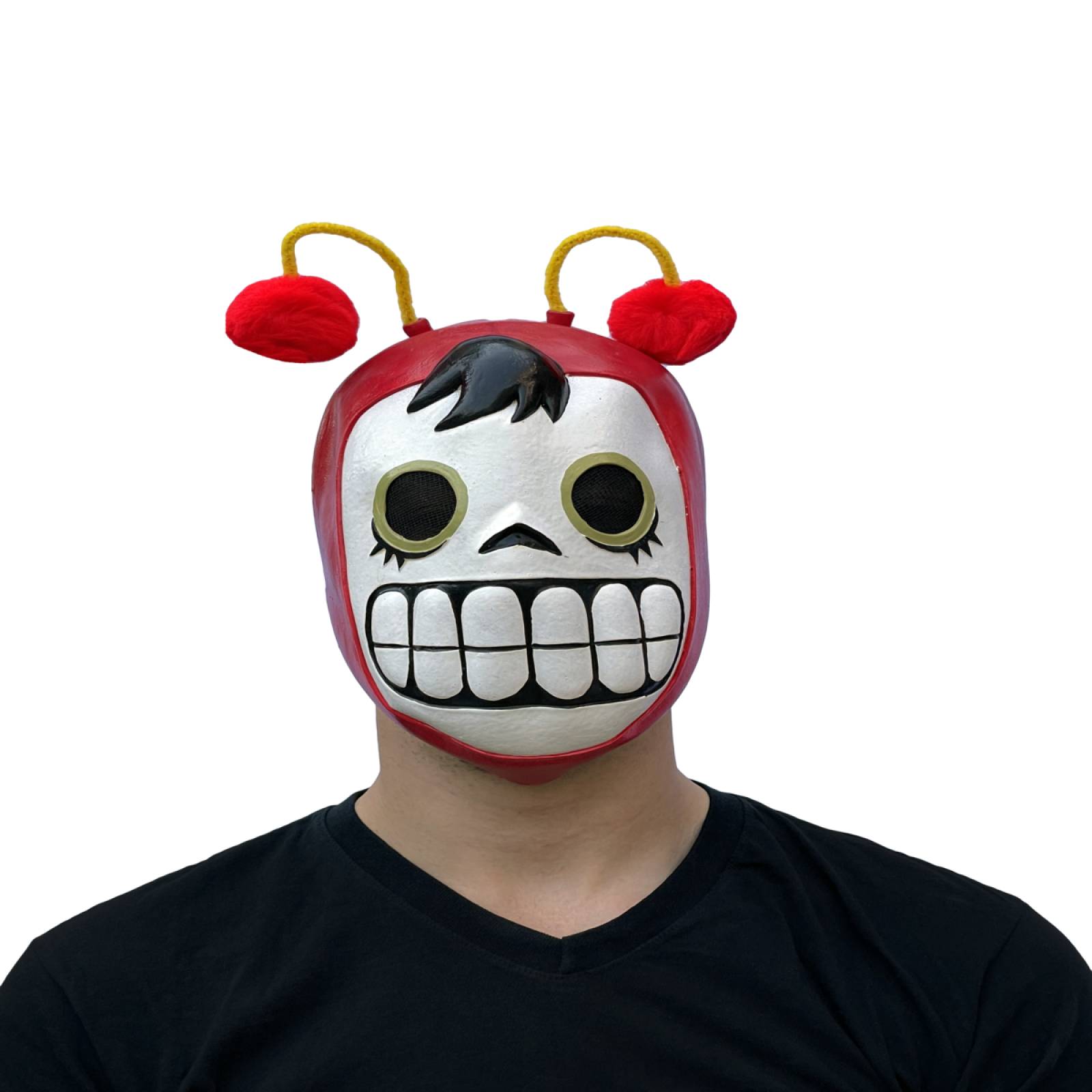 Mascara Terror Hammer Chapulin Colorado Latex Halloween