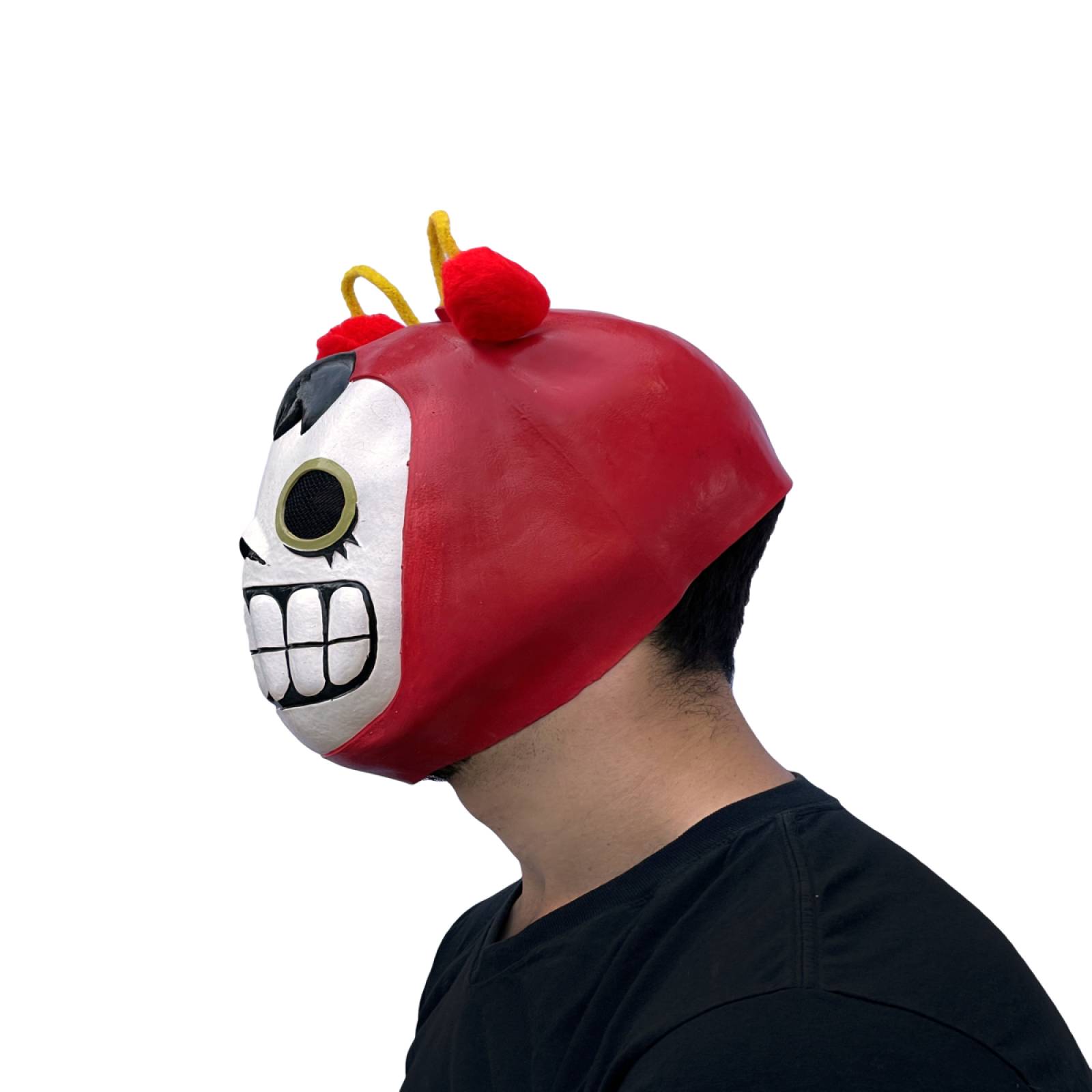 Mascara Terror Hammer Chapulin Colorado Latex Halloween