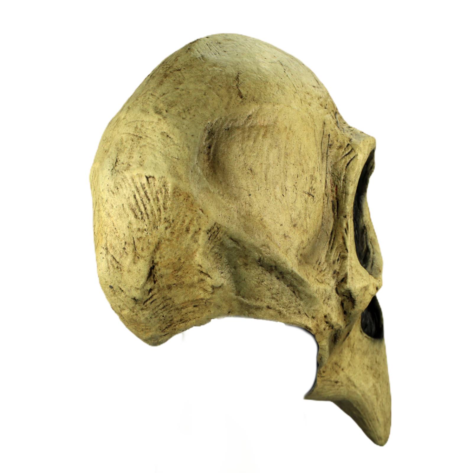 Máscara Latex Craneo Cuervo Crow Skull Terror Halloween