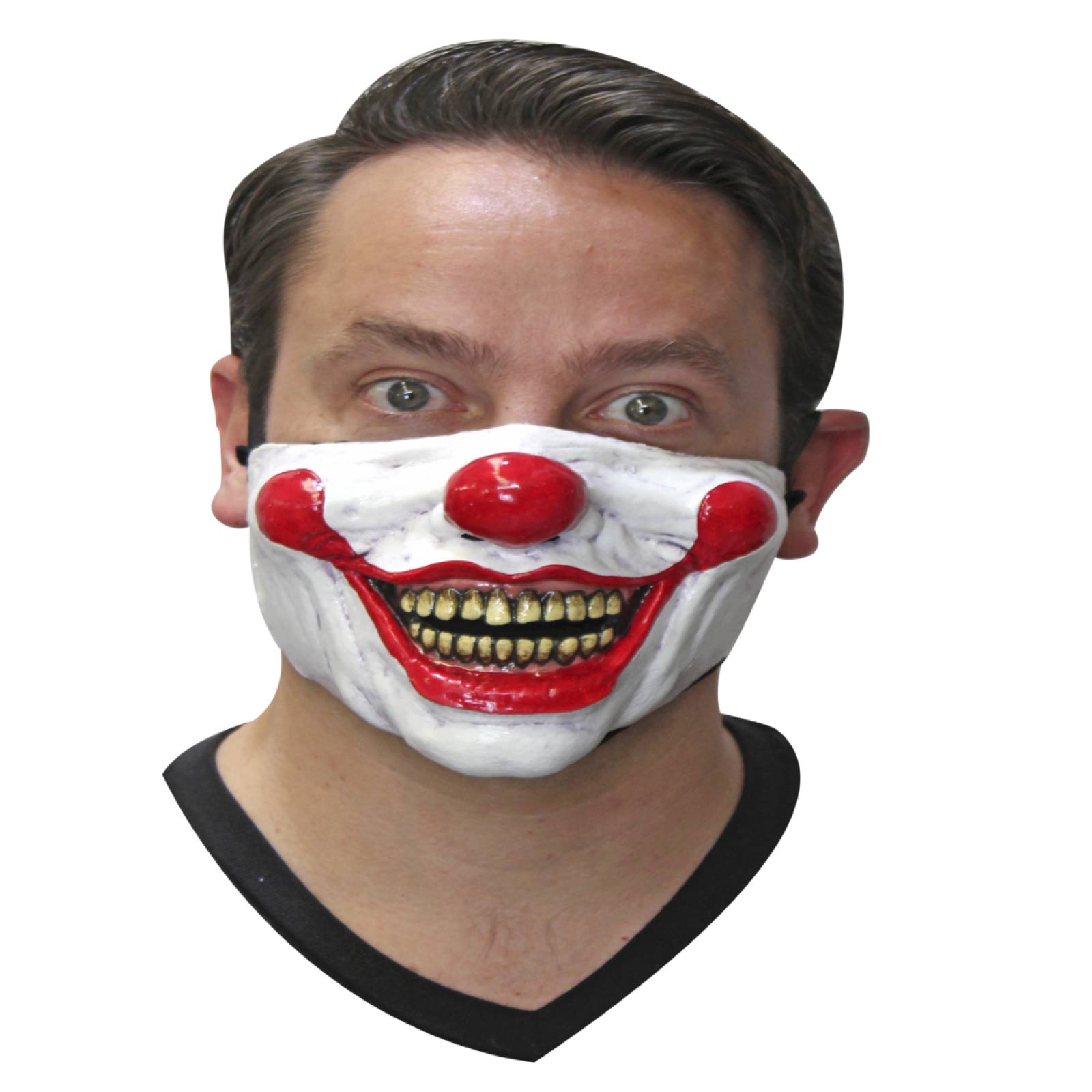 Máscara Terror Bozal Payaso Latex Halloween