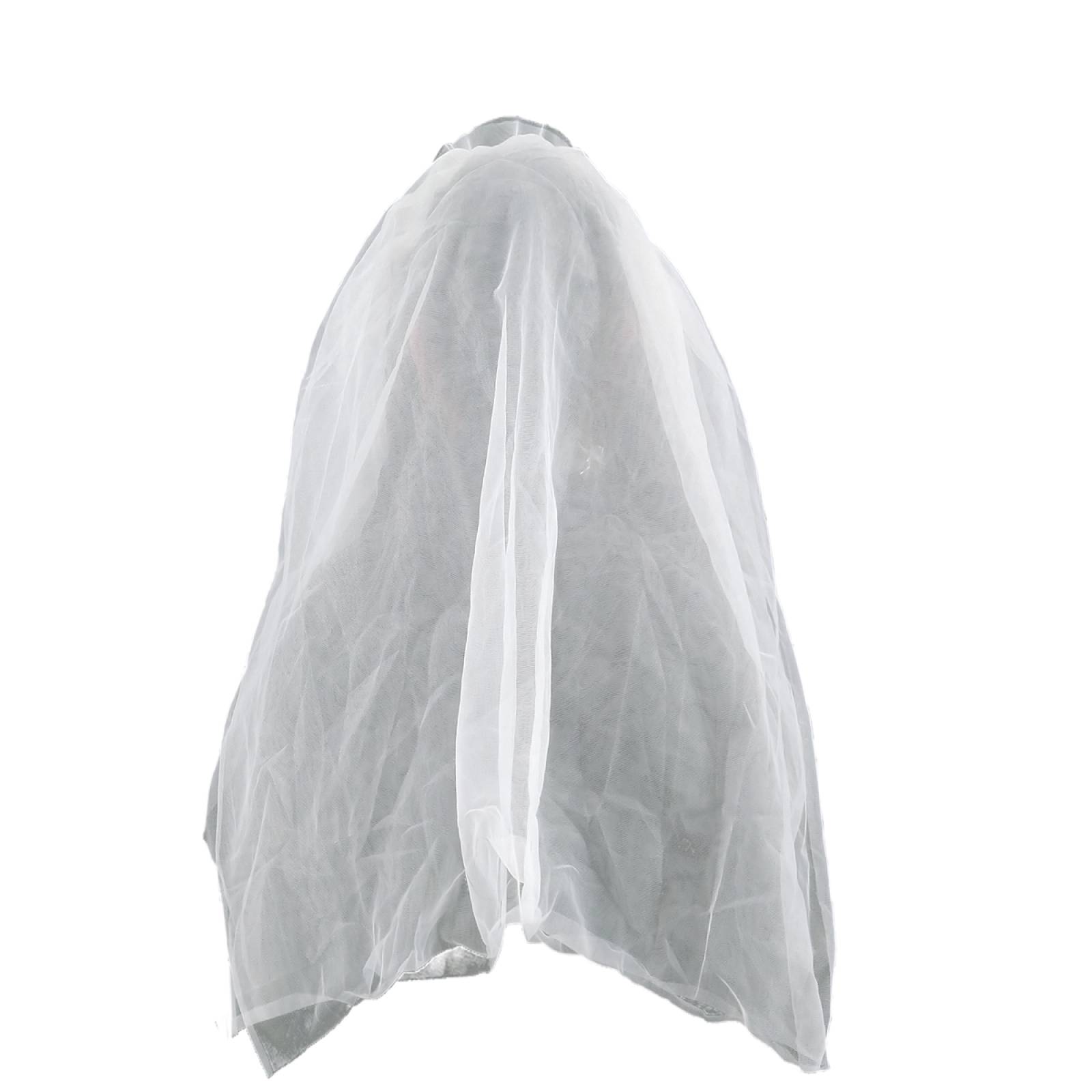 Máscara Terror La Llorona Deluxe Doble Velo Latex Halloween