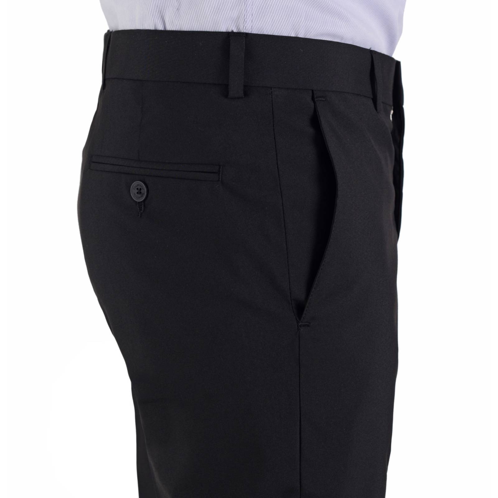 Pantalón Hombre Vestir con Pinzas Classic Fit Recto Yale