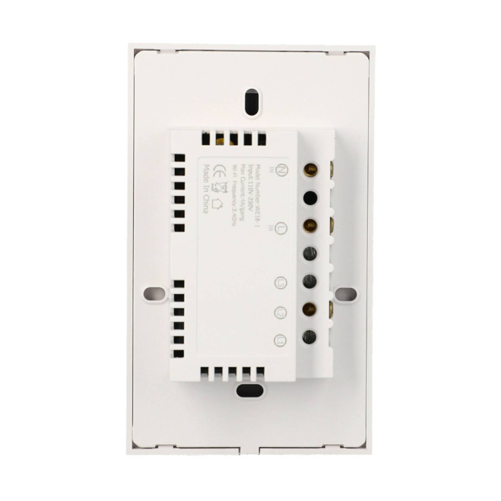 Apagador De Luz Wi Fi 1 Botón Interruptor Tecnolite Connect